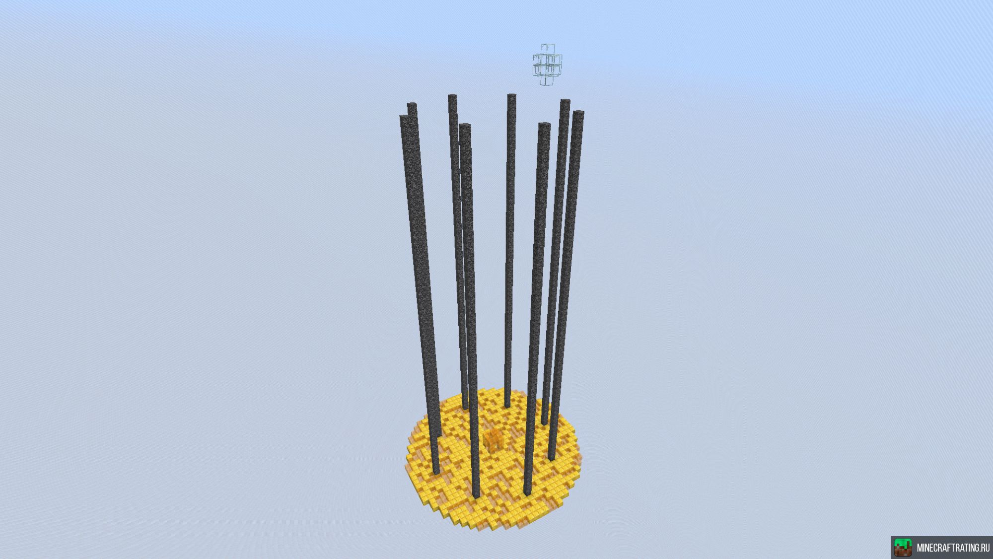 Скриншот ⭐ ConsoleMC — Столбы, Анархия, BedWars сервер Майнкрафт