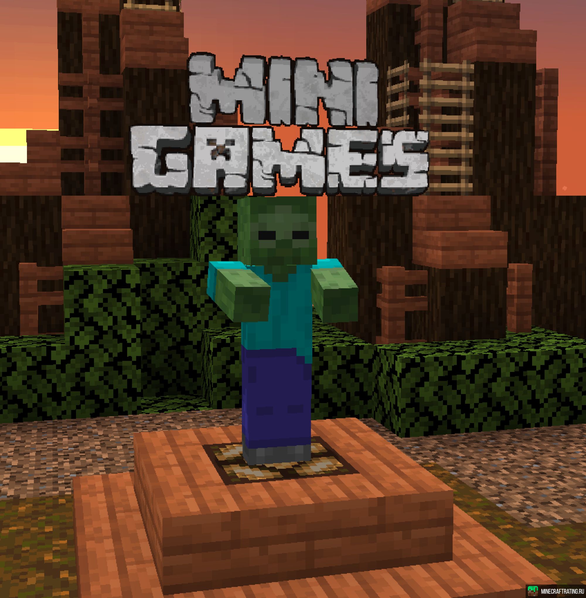 Скриншот 🧟 ZOMBIE ANARCHY | GUNS | NO RULES сервер Майнкрафт