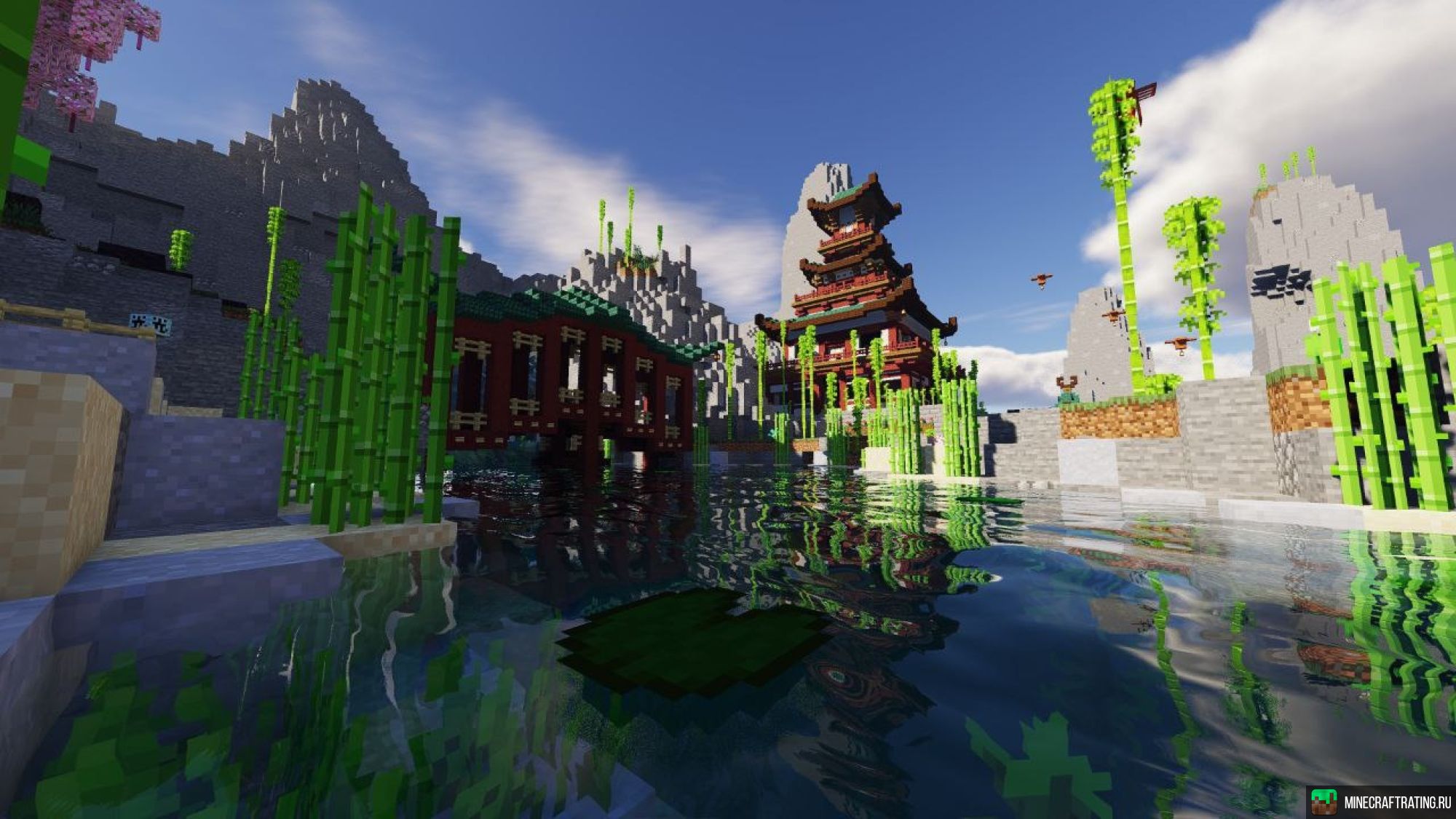 Скриншот Lucky-Vortex | LuckyWars Выживание Анархия KitWars сервер Майнкрафт