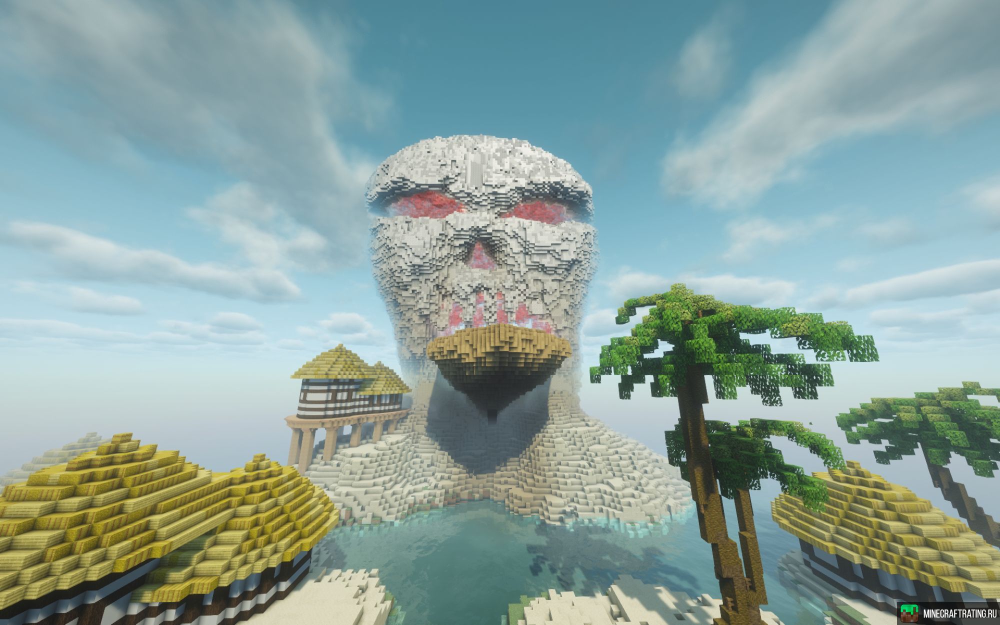 Скриншот АЛОХА ¹·²¹·¹⁰ сервер Майнкрафт