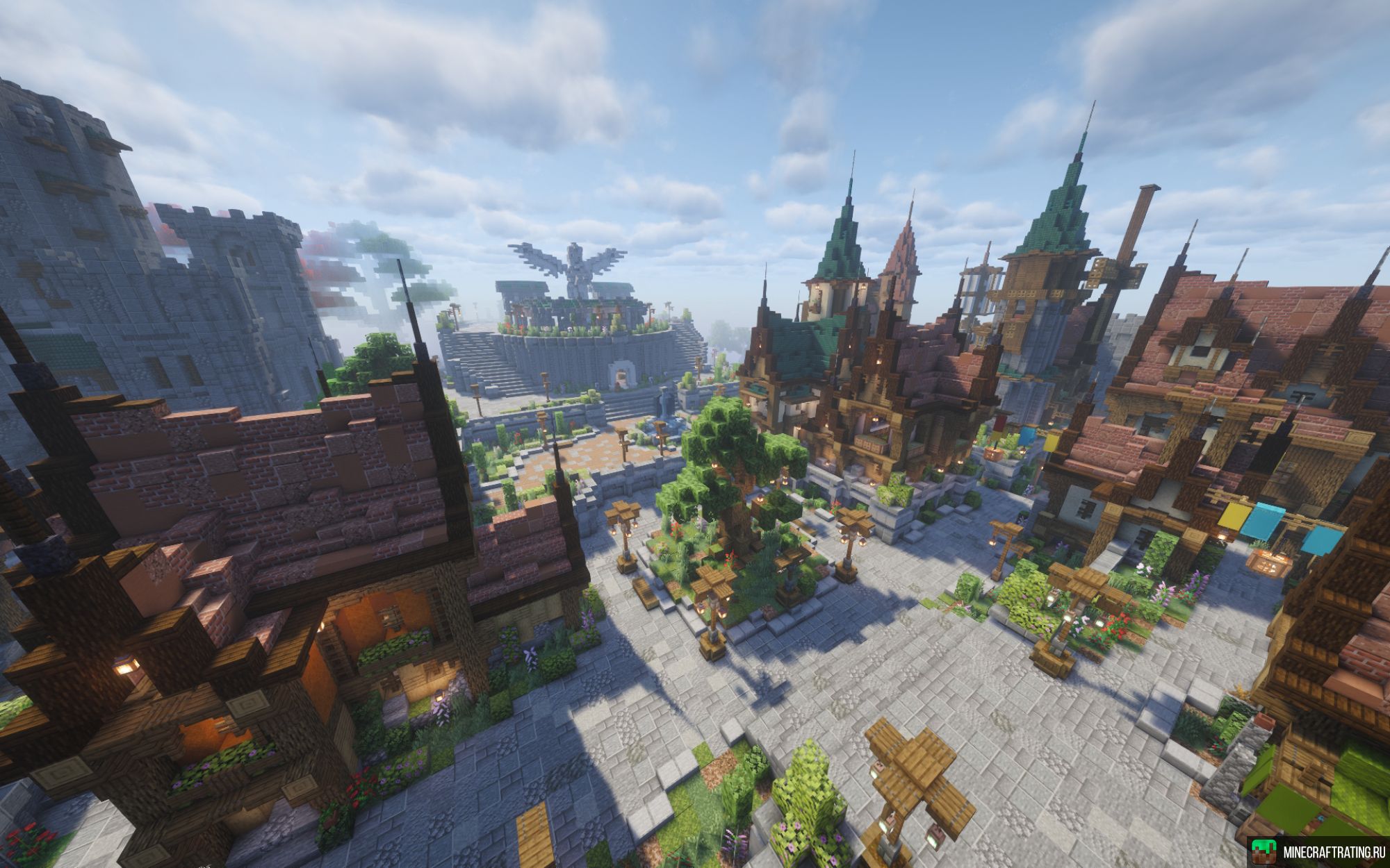 Скриншот АЛОХА ¹·²¹·¹⁰ сервер Майнкрафт