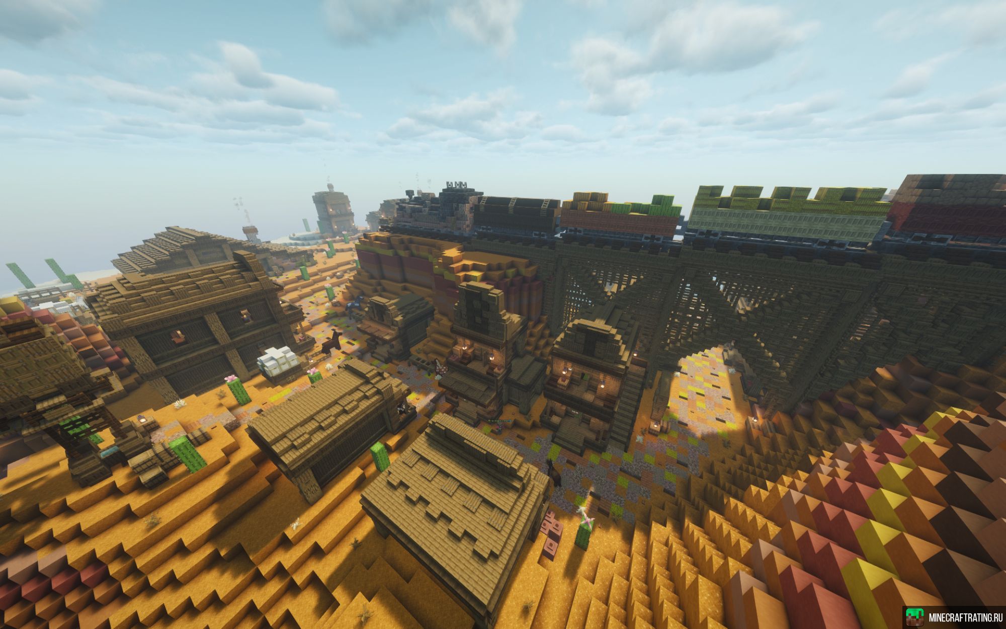 Скриншот АЛОХА ¹·²¹·¹⁰ сервер Майнкрафт