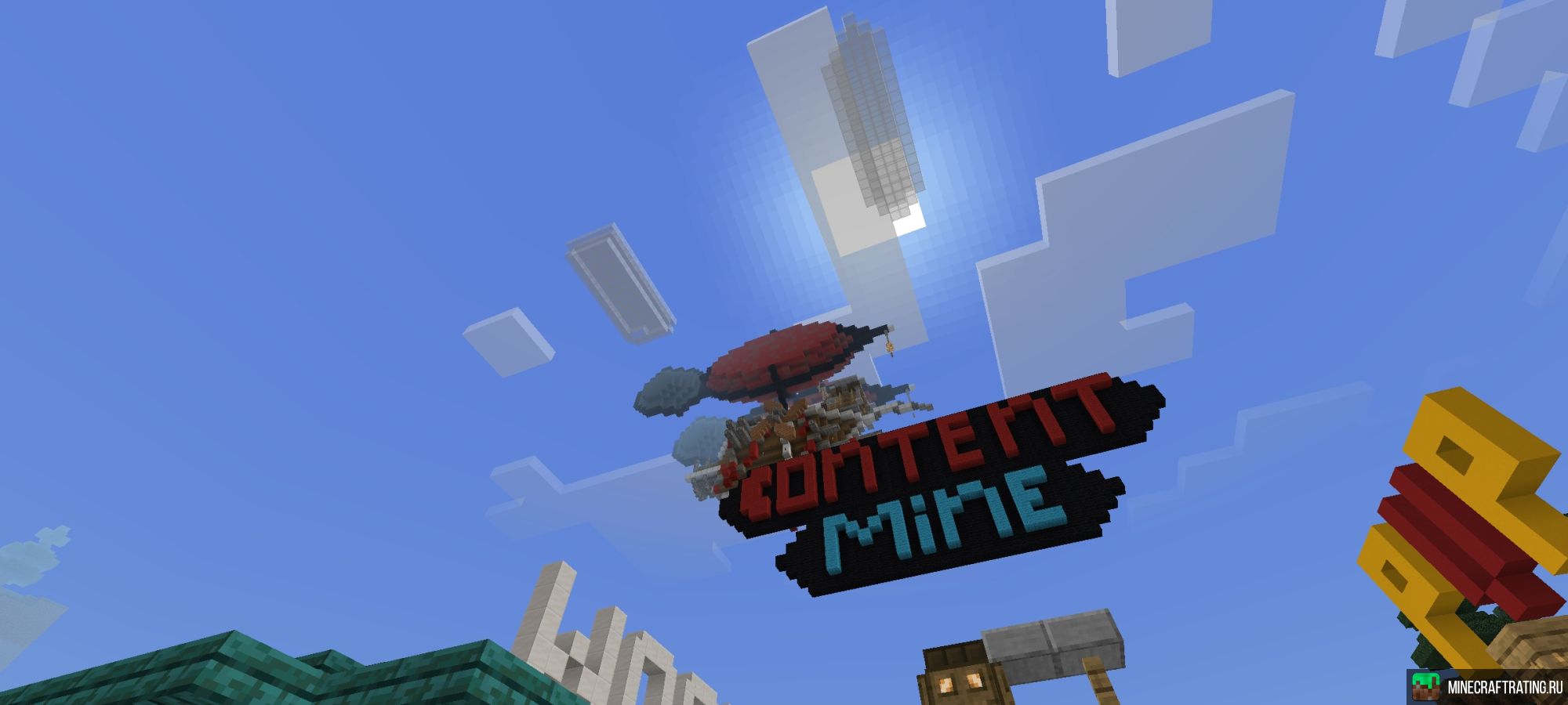 Скриншот ContentMine сервер Майнкрафт