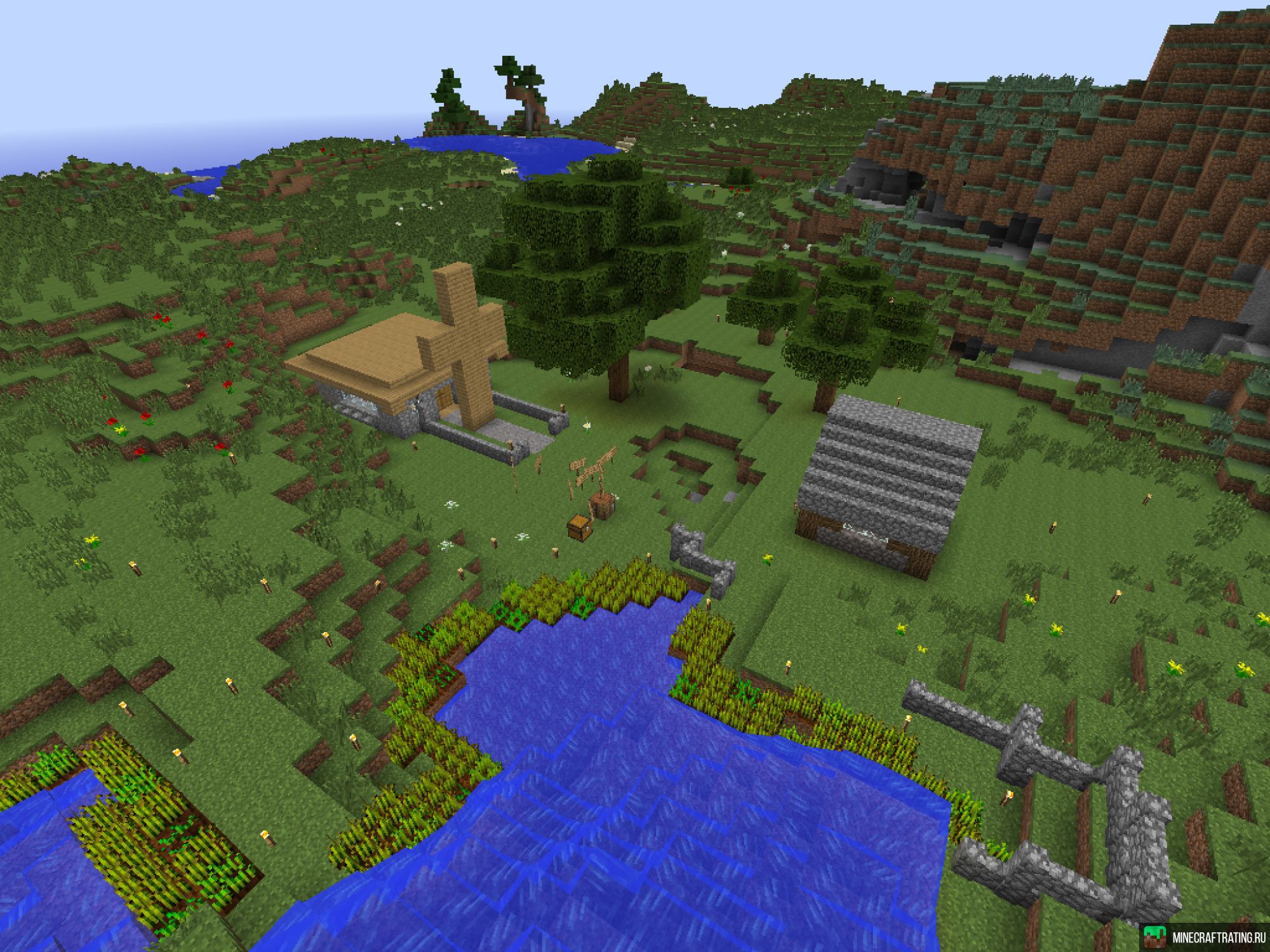 Скриншот VANILA SERVER 1.9 сервер Майнкрафт