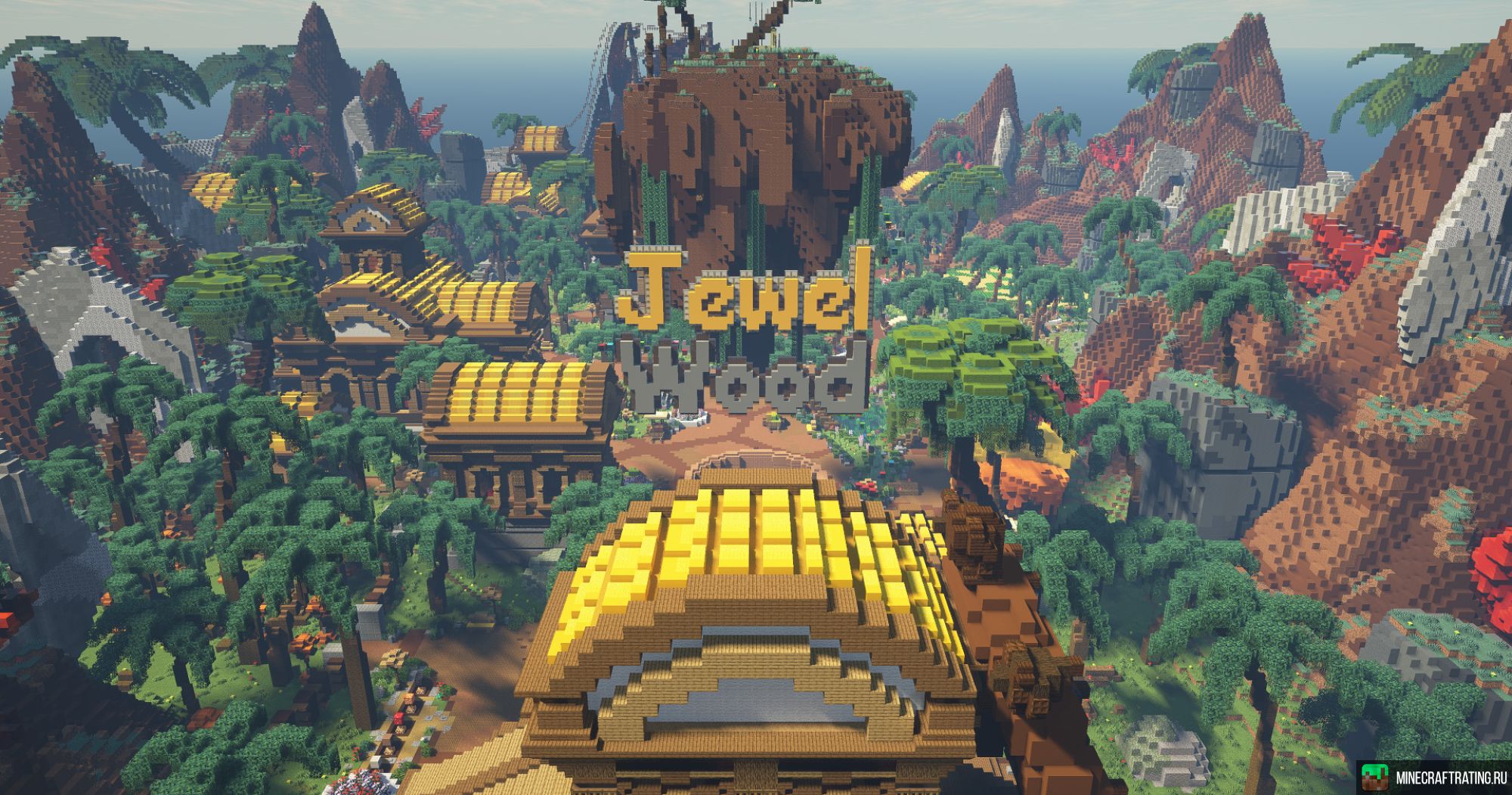 Скриншот JEWELWOOD ✨ Инферно | Анархия + Выживание 🔥 сервер Майнкрафт