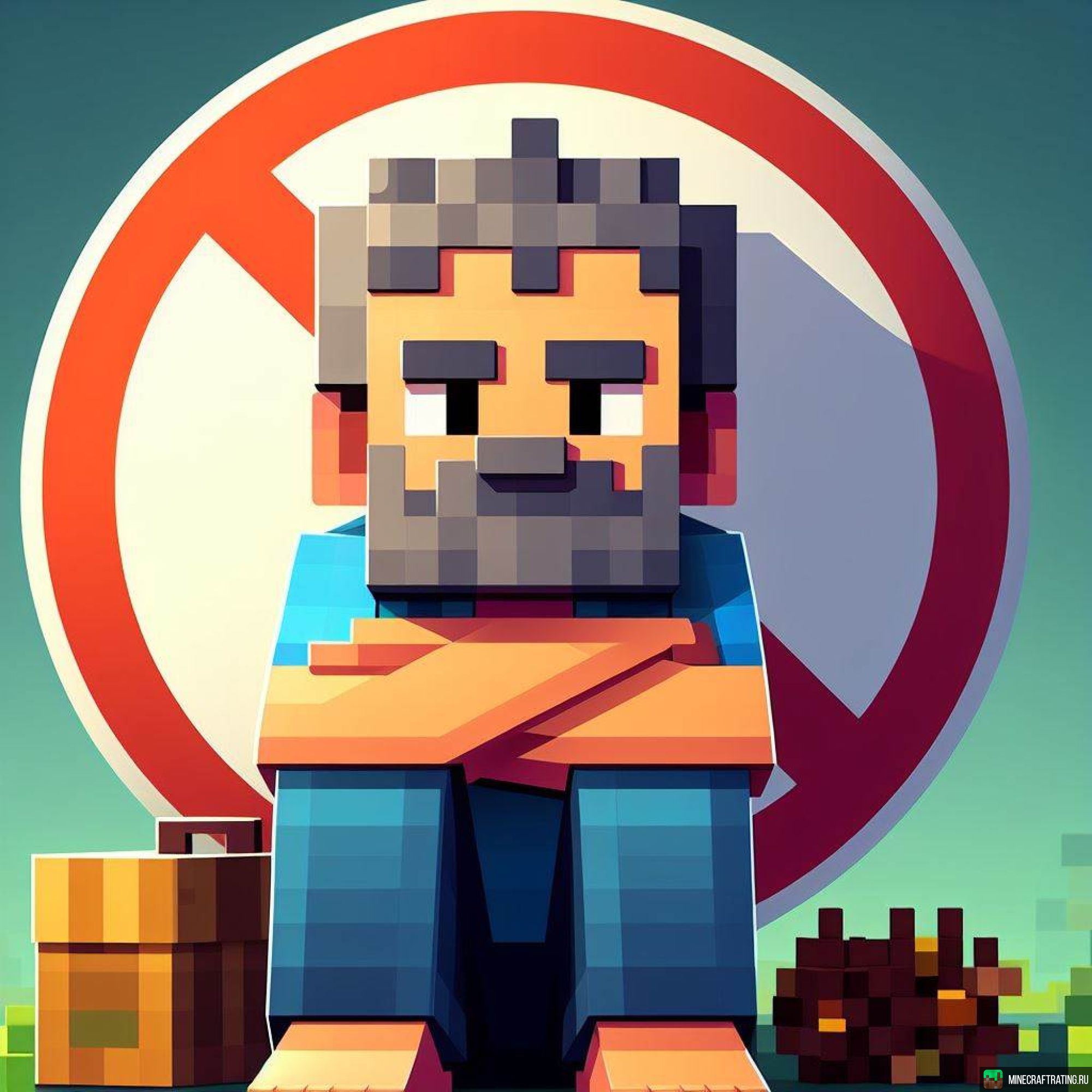 Скриншот 🔫🤨 БОМЖАТСКАЯ РЕЗНЯ! 🐷👍 BoxPvP😈 сервер Майнкрафт