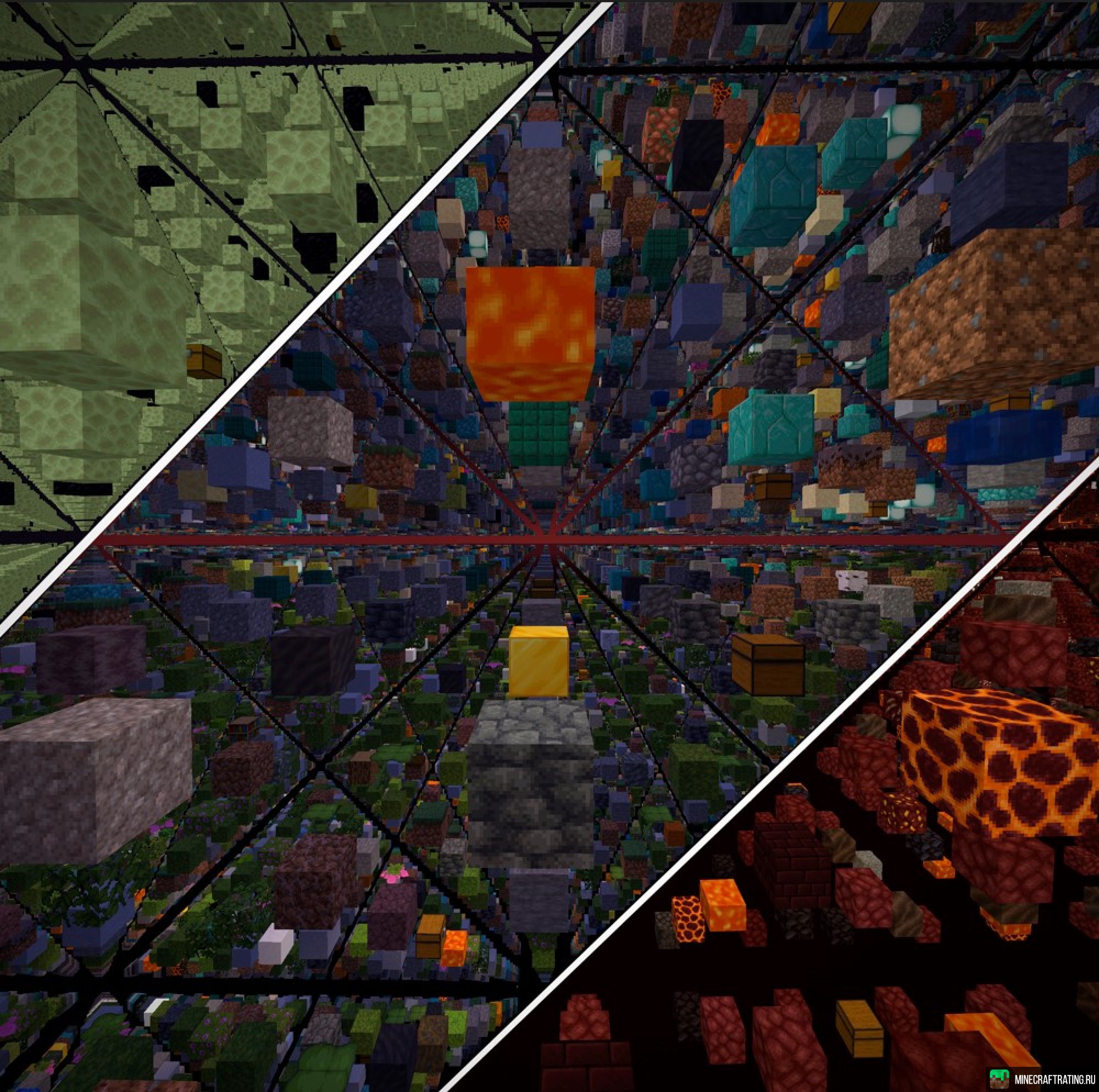 Скриншот ❤️❤️👑👑💎💎 SkyGrid - БЕЗ ВАЙПОВ 💎💎👑👑❤️❤️ сервер Майнкрафт