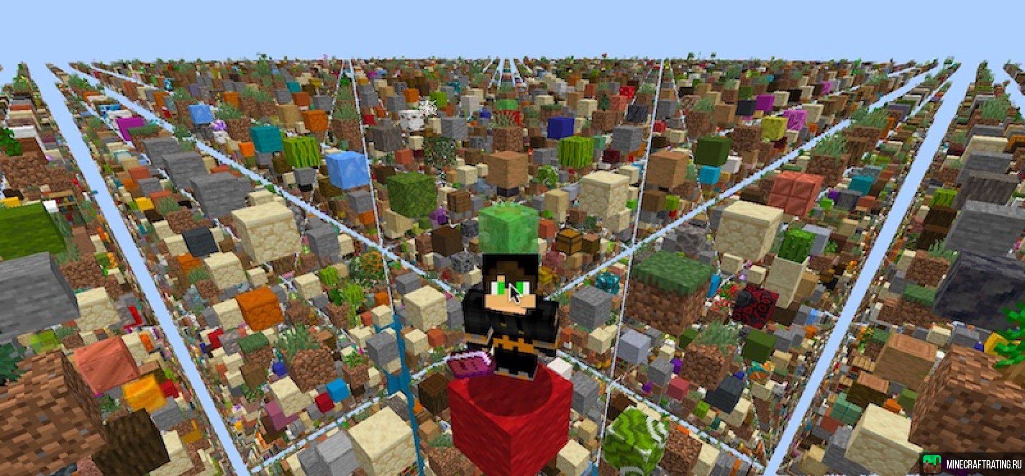 Скриншот ❤️❤️👑👑💎💎 SkyGrid - БЕЗ ВАЙПОВ 💎💎👑👑❤️❤️ сервер Майнкрафт