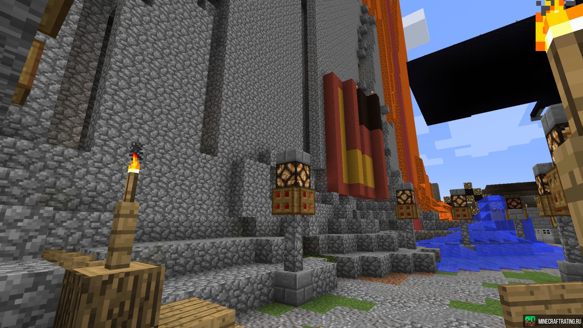 Скриншот Олдкрааафт сервер Майнкрафт