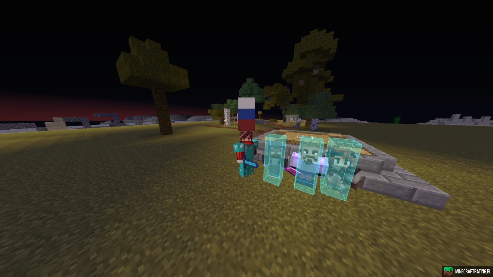 Скриншот Олдкрааафт сервер Майнкрафт