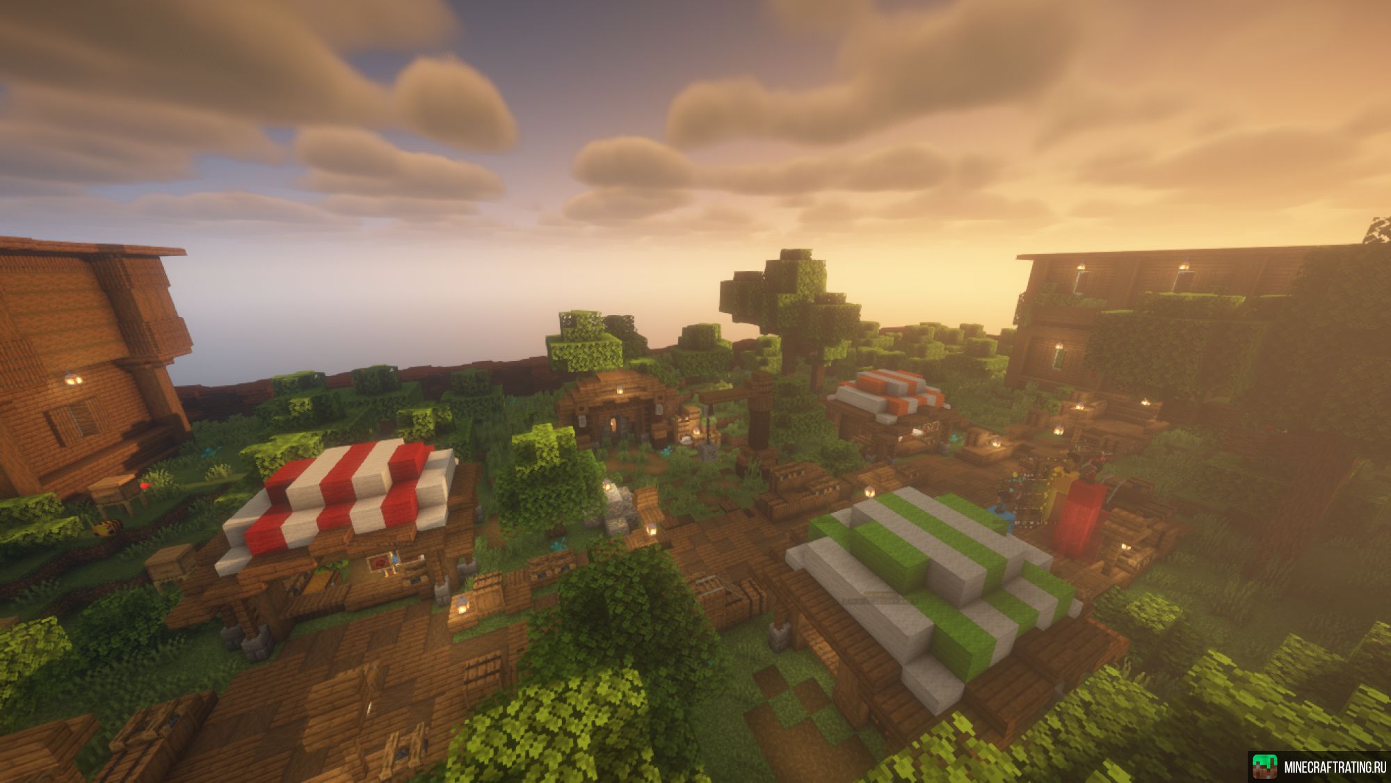 Скриншот ⇝ ᴏʀᴛɪꜰᴀɪɴᴇ ⇜ 1.16x - 1.20x сервер Майнкрафт