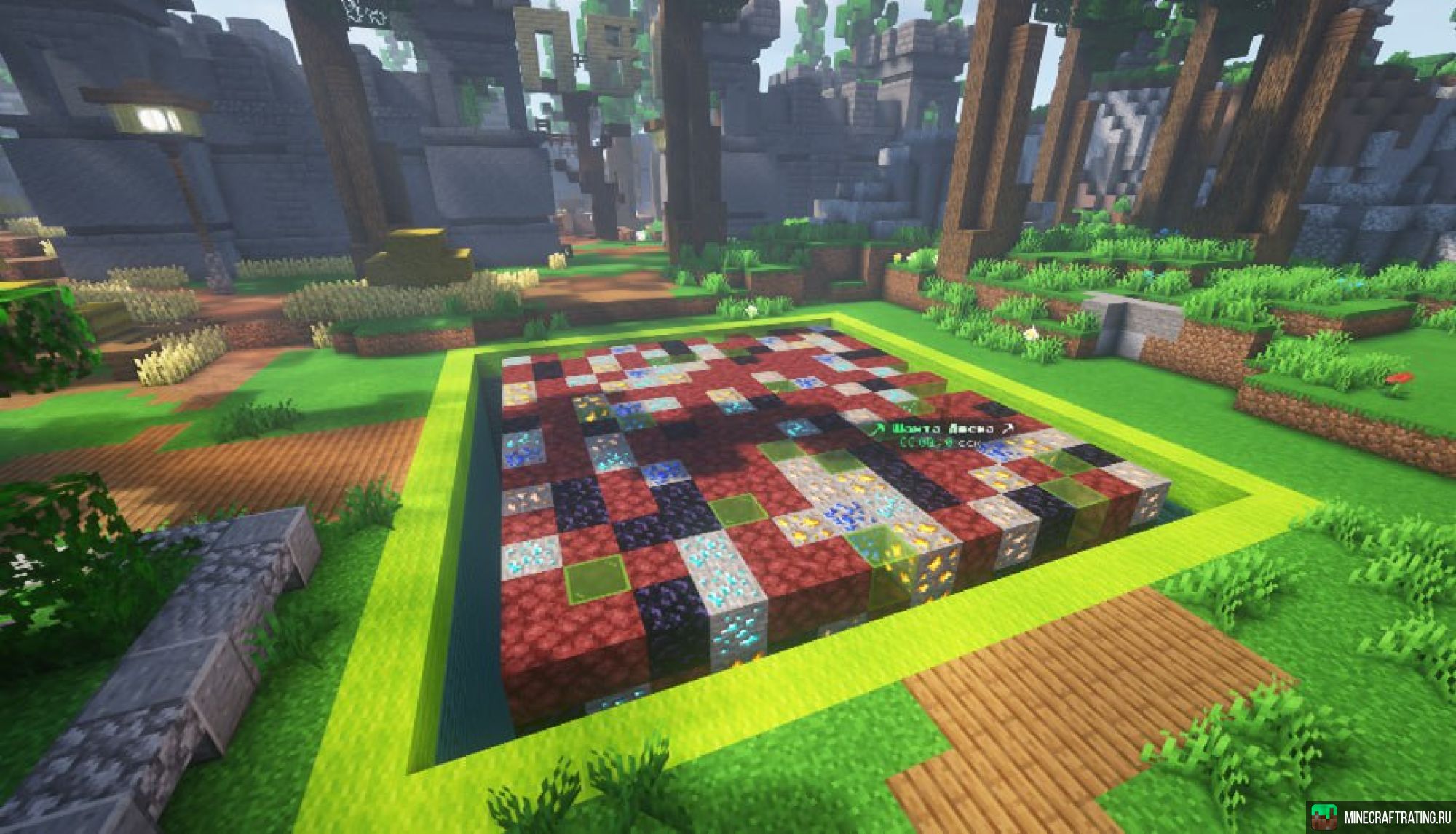 Скриншот LaymWorld сервер Майнкрафт