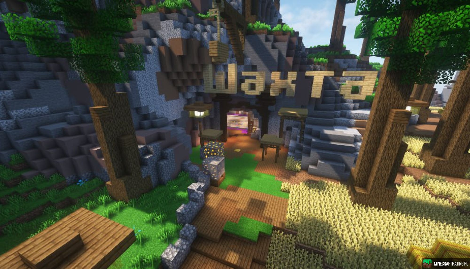 Скриншот LaymWorld сервер Майнкрафт