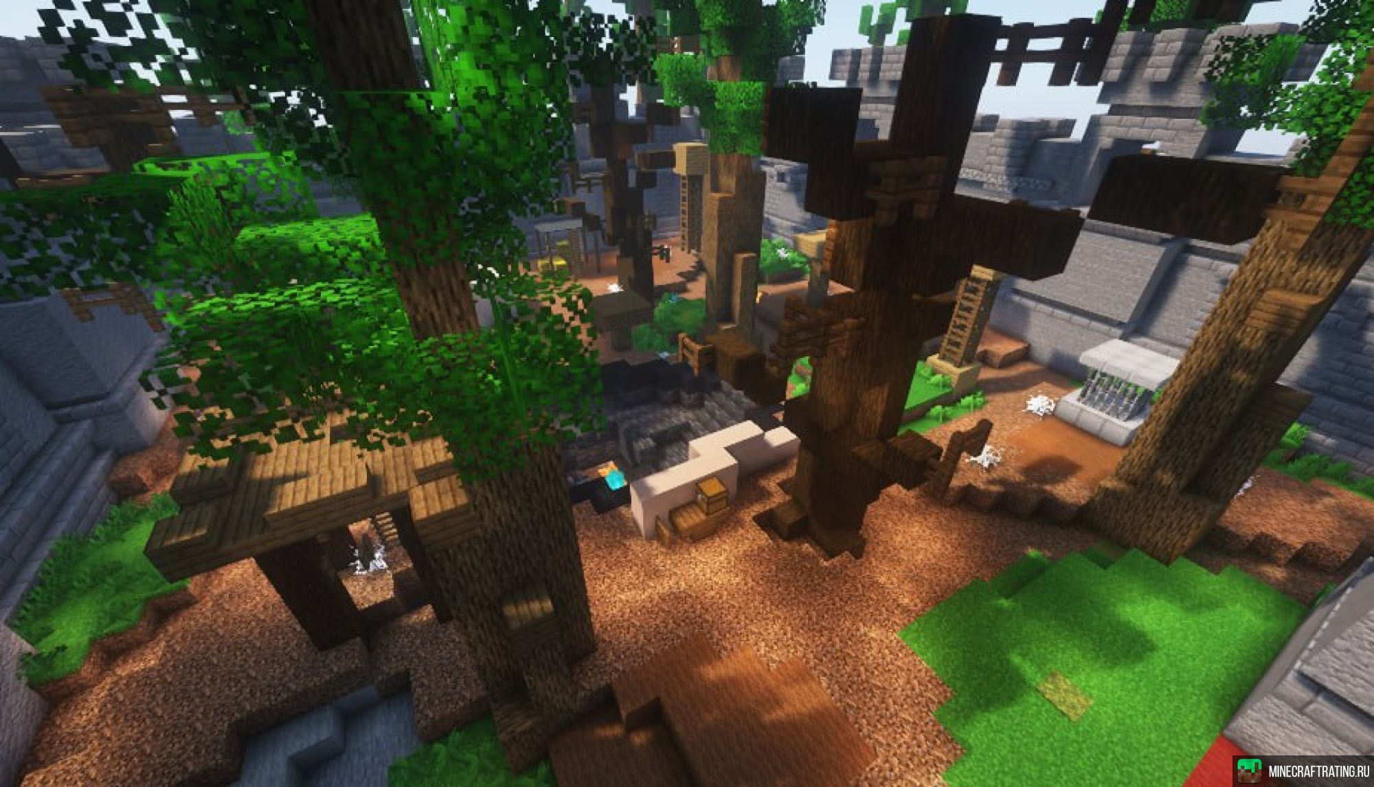 Скриншот LaymWorld сервер Майнкрафт