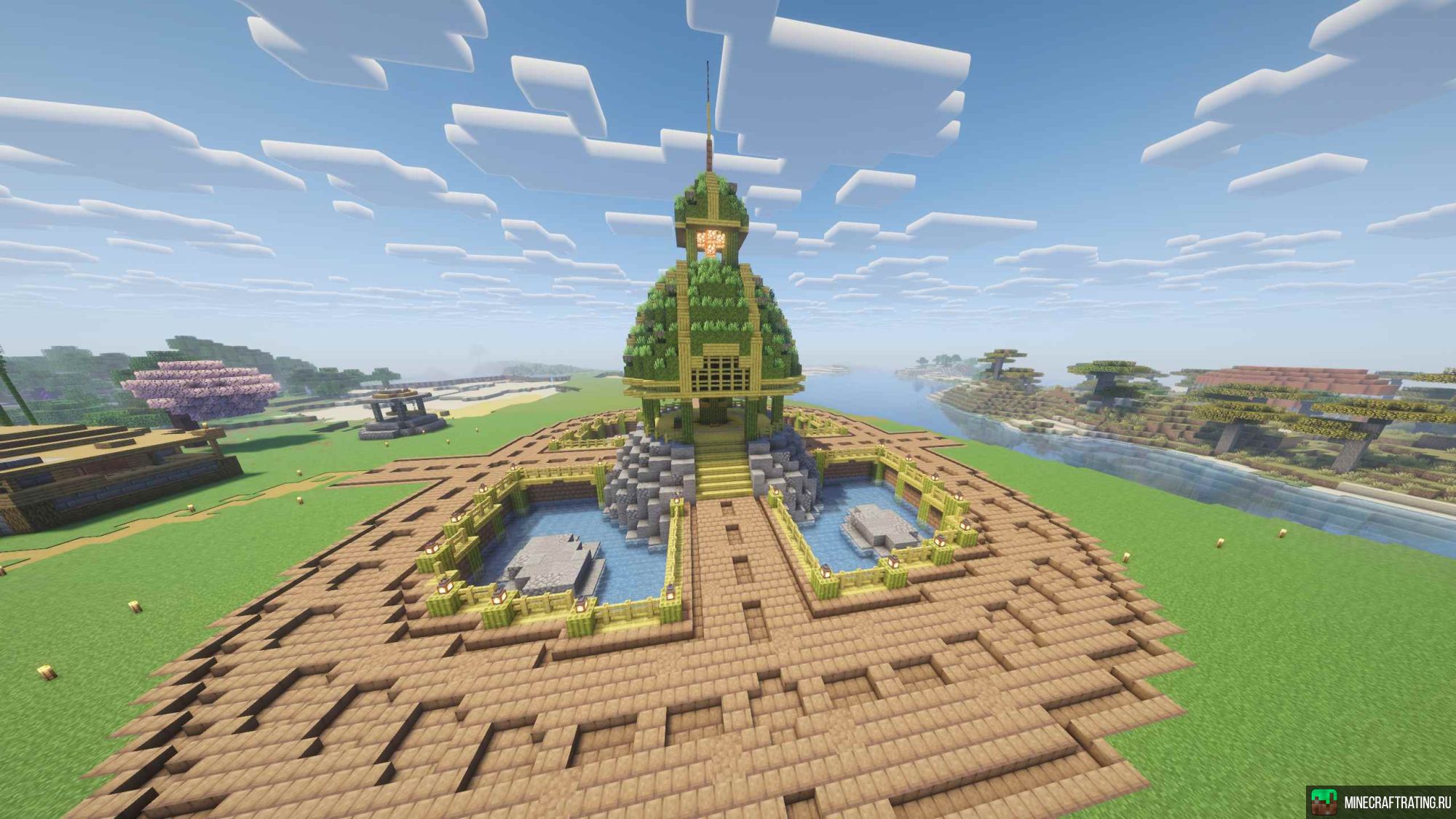 Скриншот Horizon Ламповая Ванилла сервер Майнкрафт