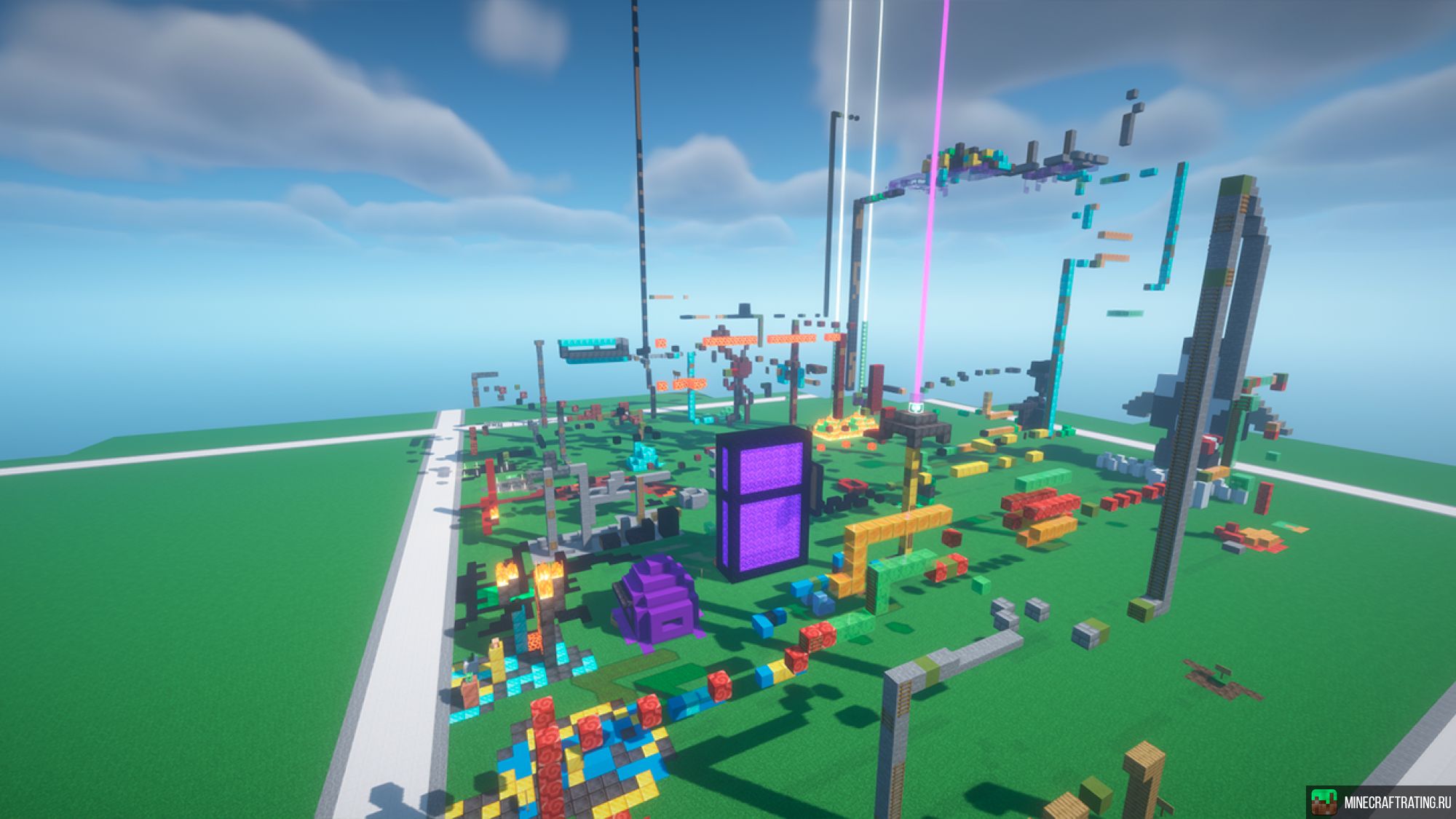 Скриншот MRairCraft | Сервер с Креативом сервер Майнкрафт