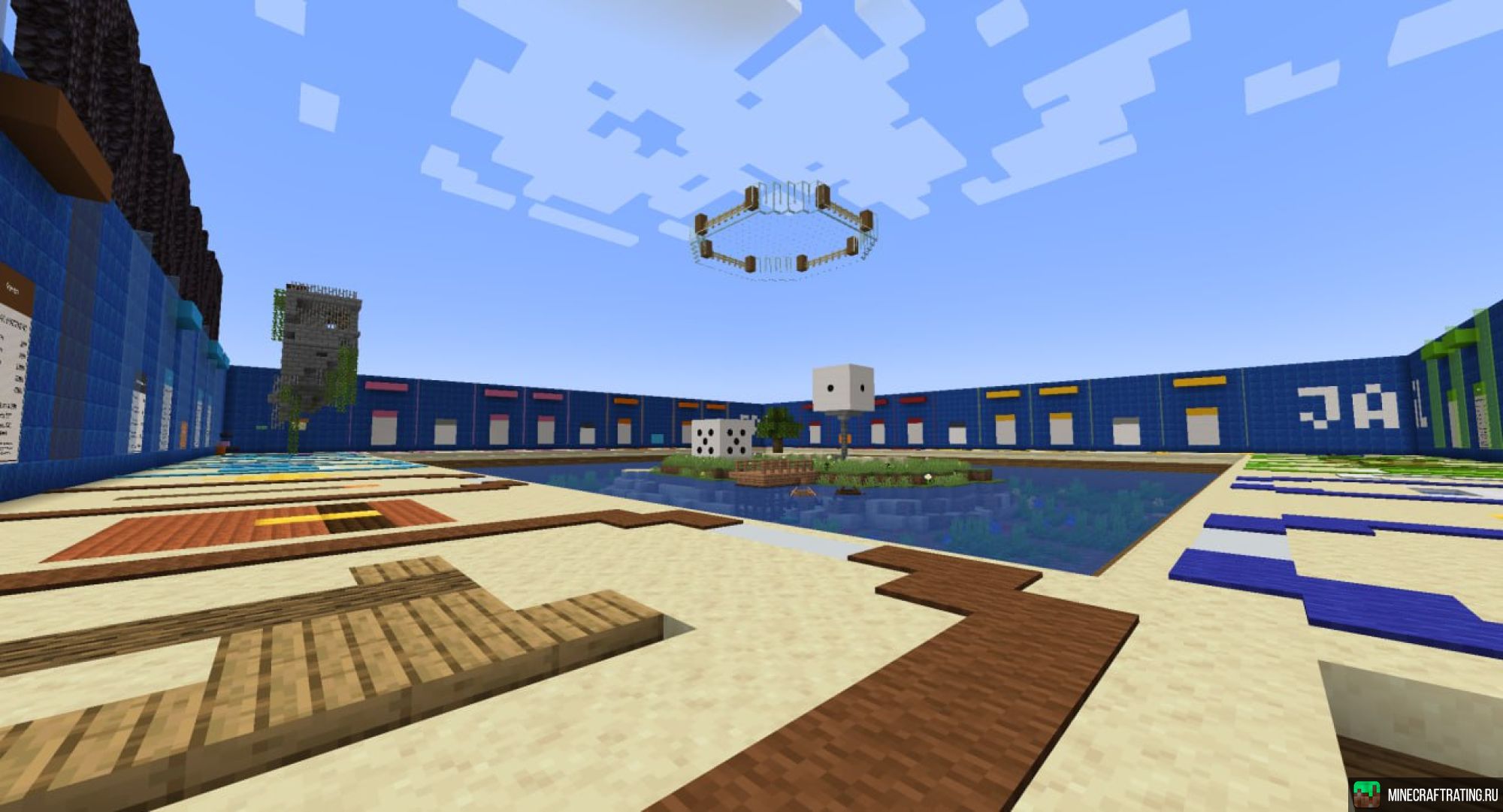 Скриншот ИГРА В МОНОПОЛИЮ И ПОКЕР АХАХАХАХАХА сервер Майнкрафт