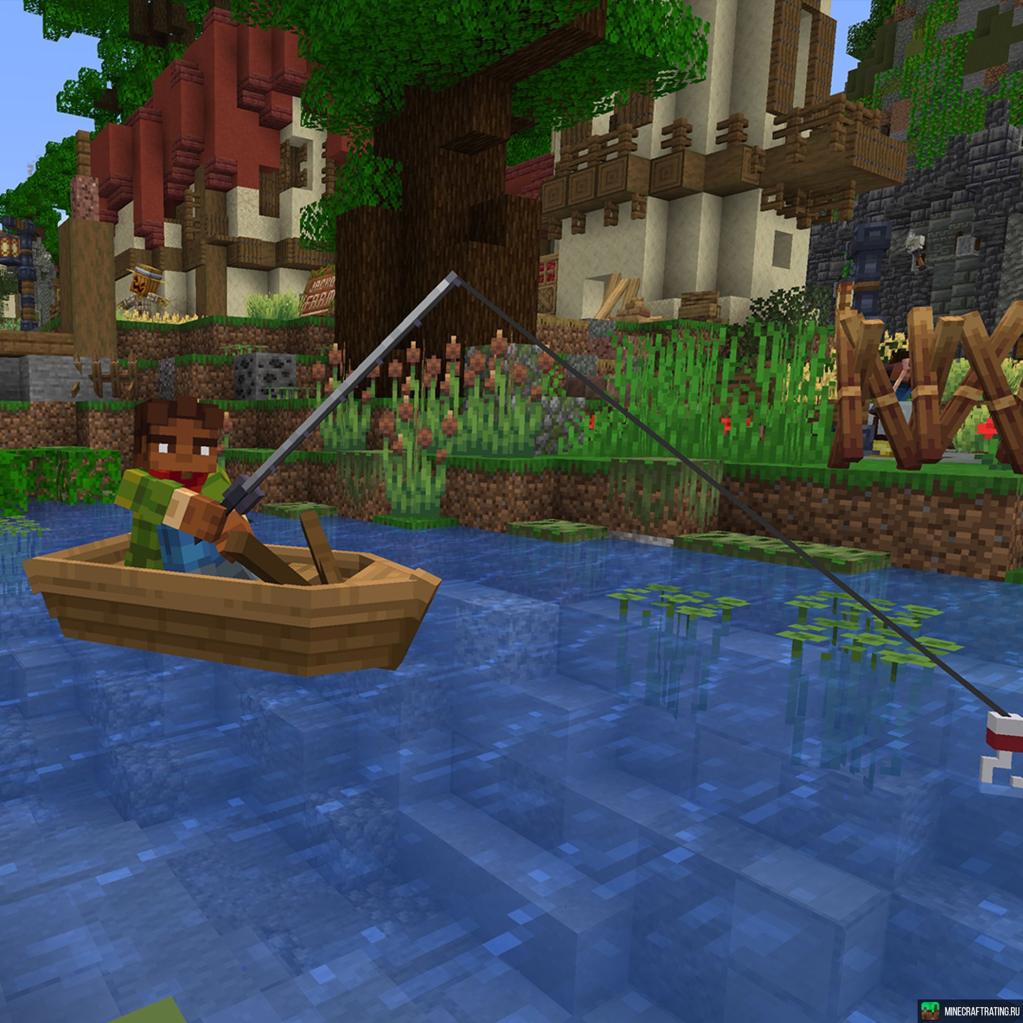 Скриншот Secret Project BETA I МАЙНКРАФТ ПО НОВОМУ сервер Майнкрафт