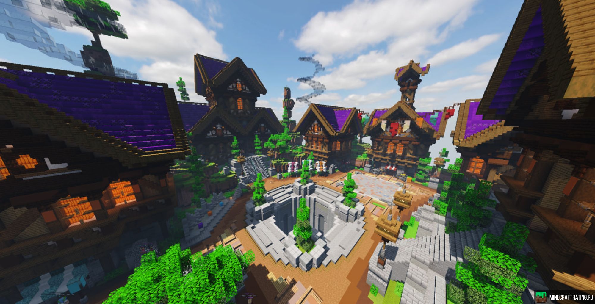 Скриншот W Time сервер Майнкрафт