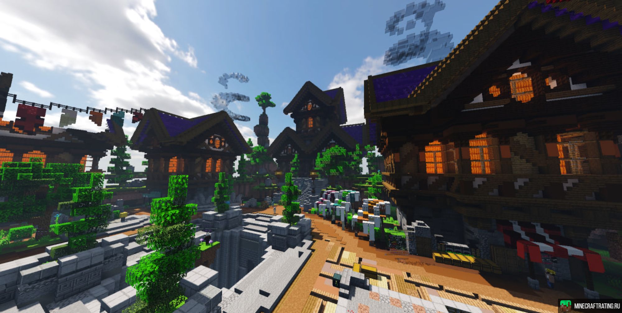 Скриншот W Time сервер Майнкрафт