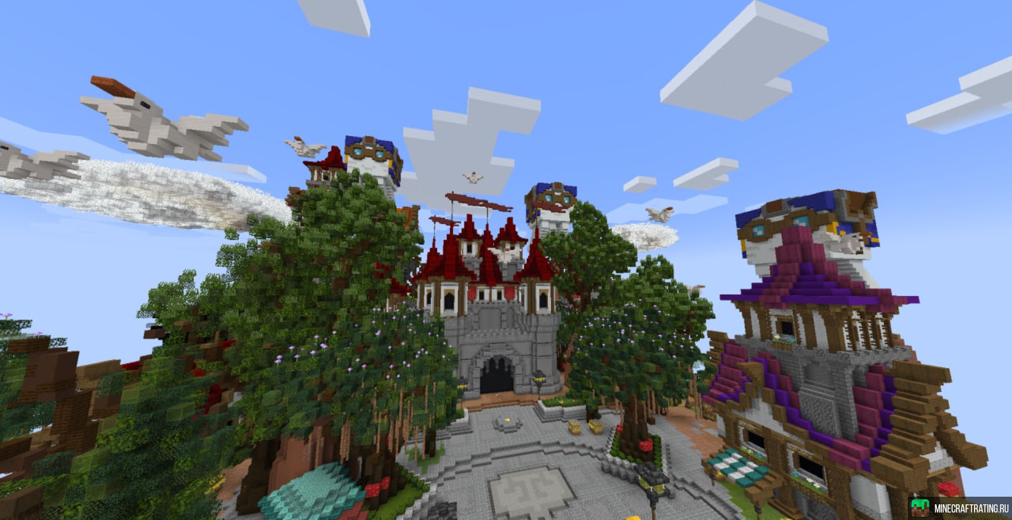 Скриншот W Time сервер Майнкрафт