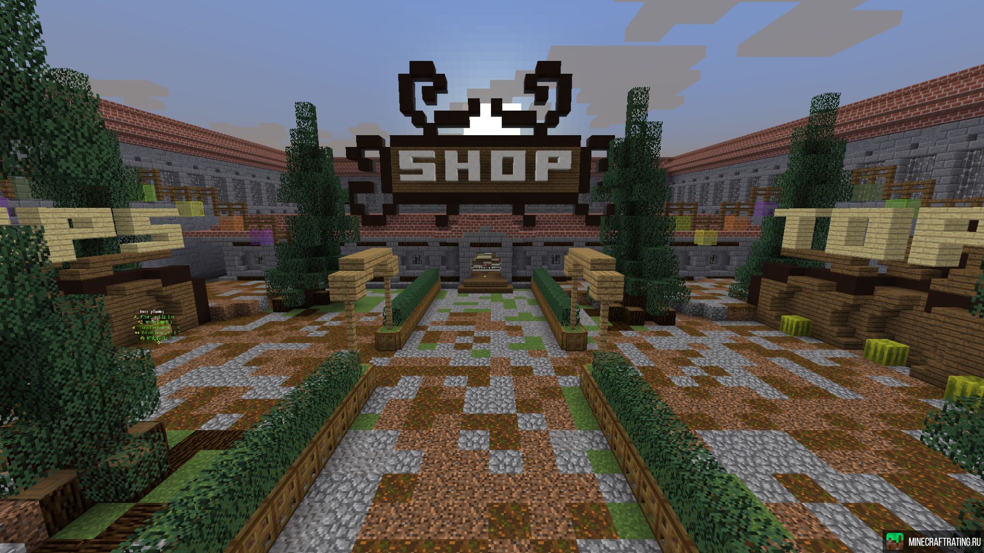 Скриншот Сможешь дойти до 10 уровня? сервер Майнкрафт