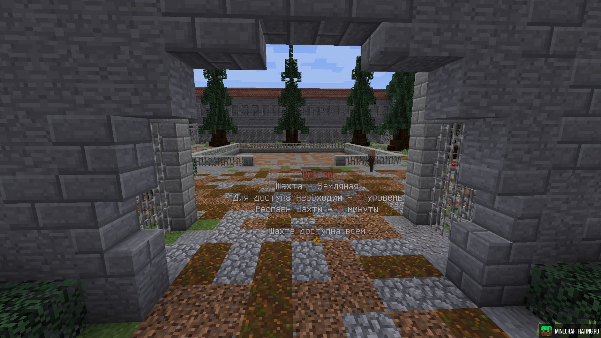 Скриншот Сможешь дойти до 10 уровня? сервер Майнкрафт