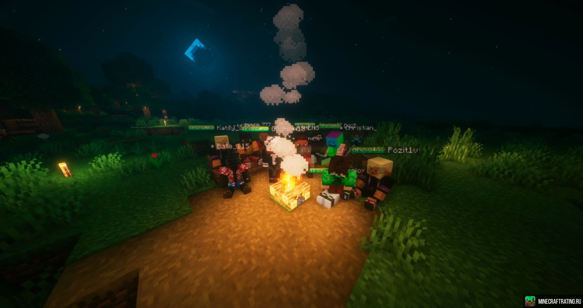 Скриншот ✨ Сервер с полной ваниллой – без доната и привата! сервер Майнкрафт