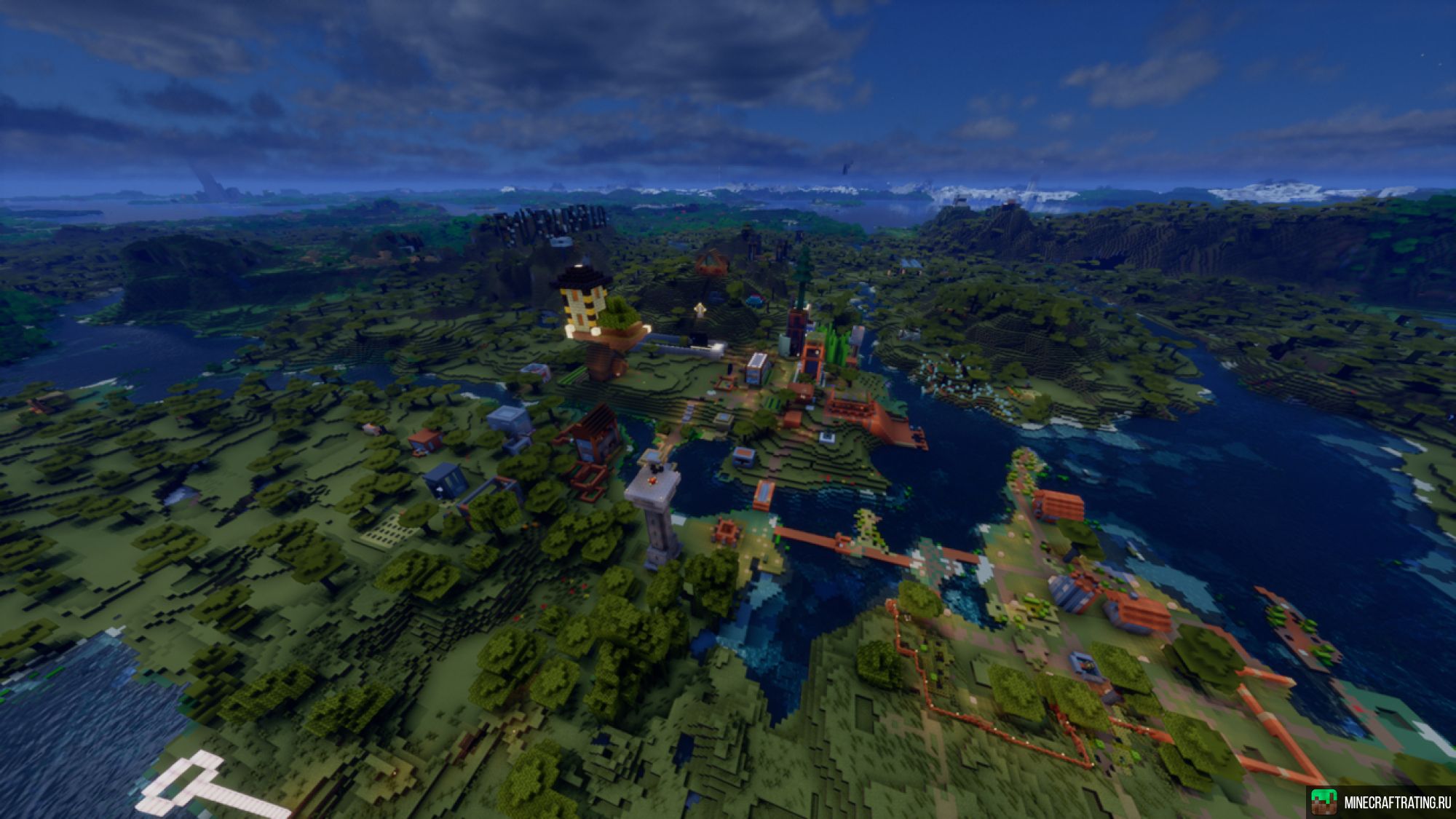 Скриншот Ender Vanilla сервер Майнкрафт