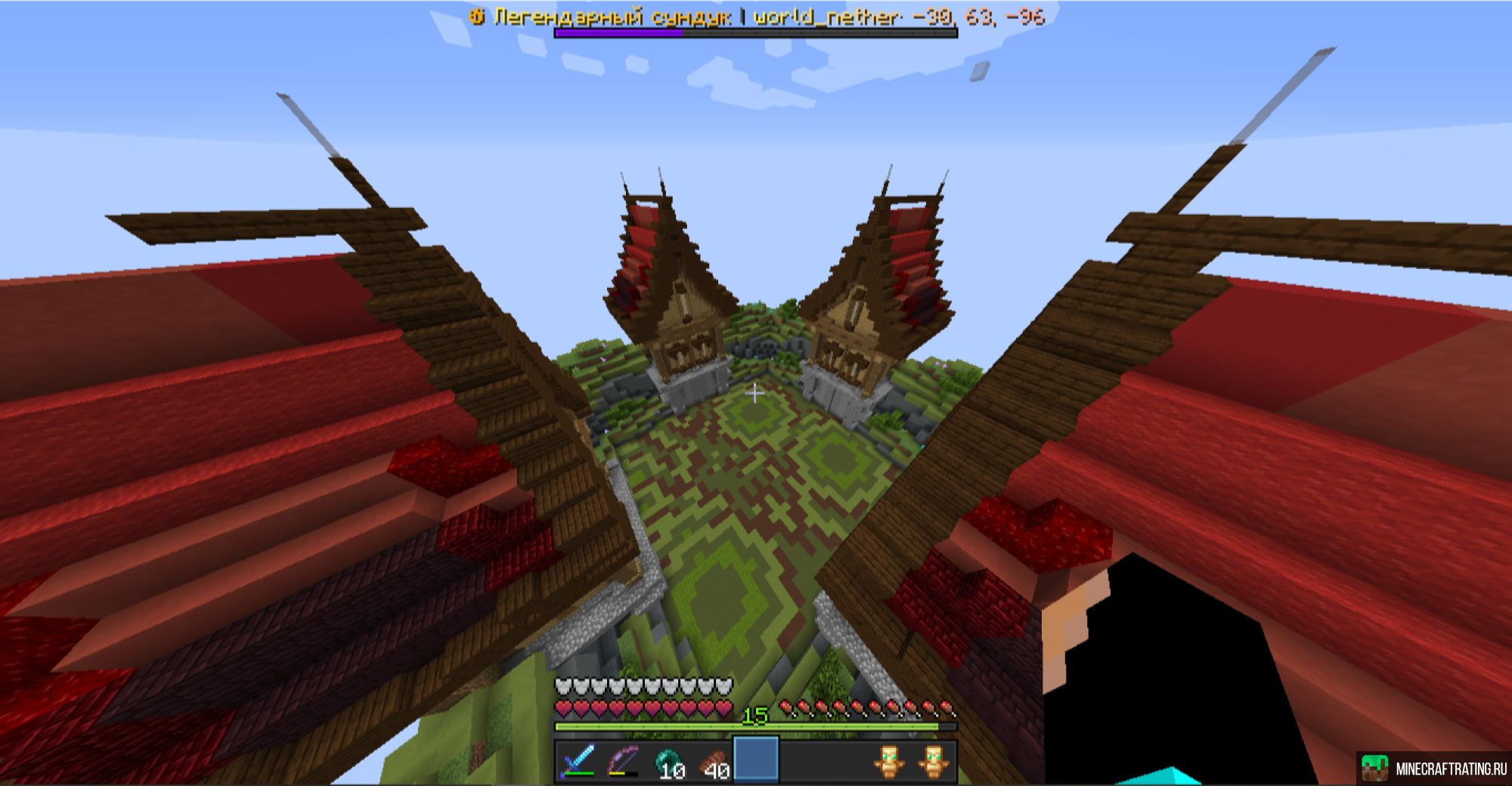 Скриншот MineSword сервер Майнкрафт