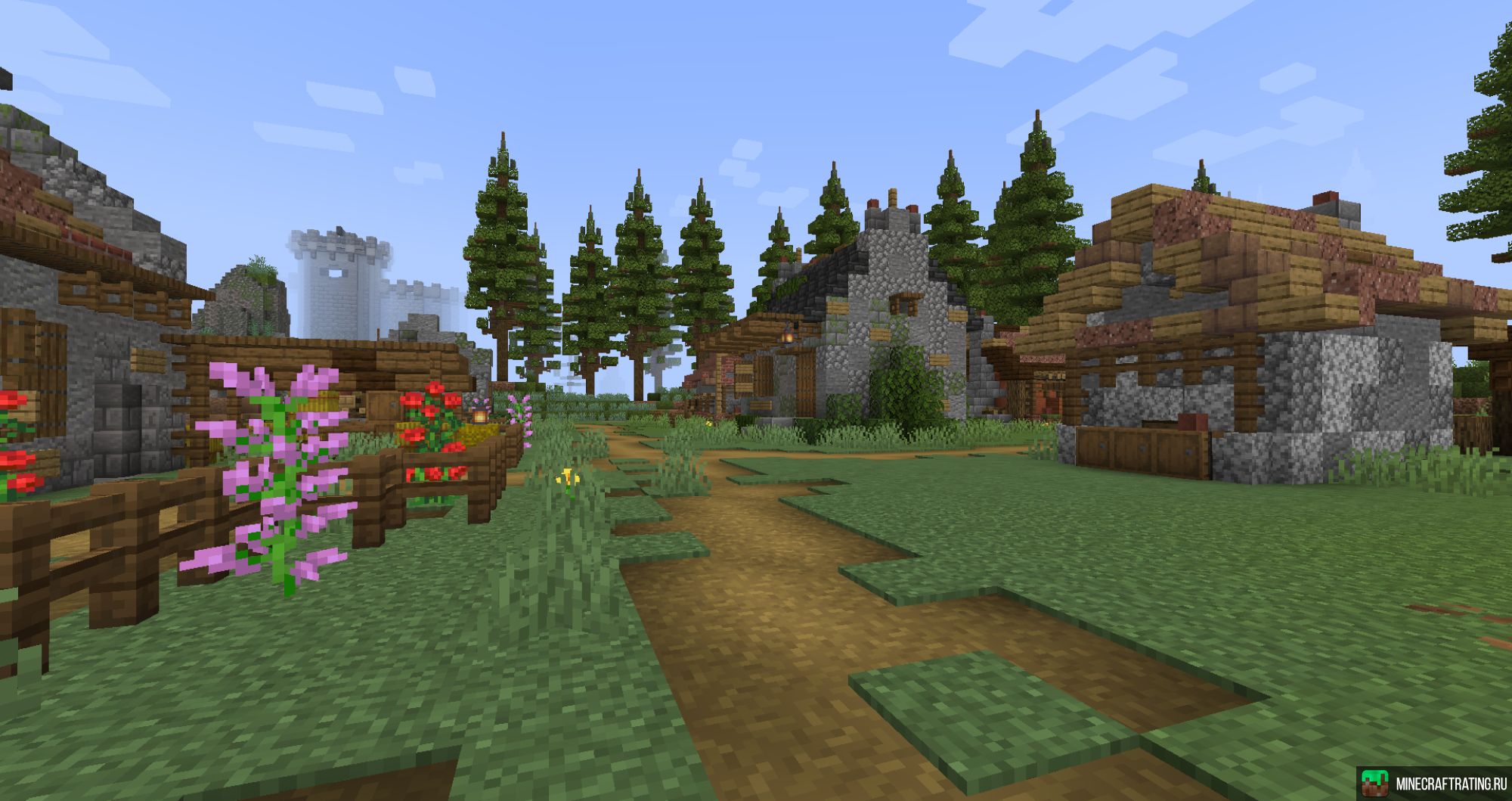 Скриншот TempleRoad - ВЫЖИВАНИЕ | PVP | ЭКОНОМИКА сервер Майнкрафт