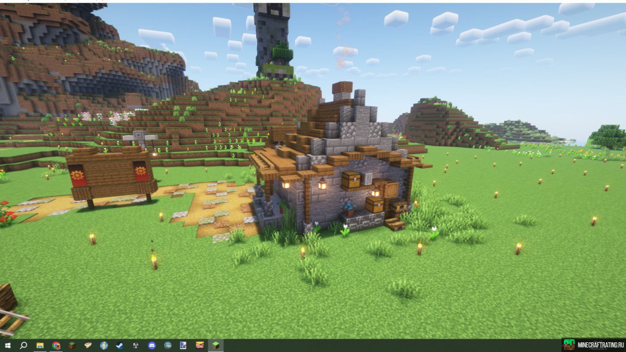 Скриншот Vice Versa | Полу-Ванила | Телефон и ПК сервер Майнкрафт