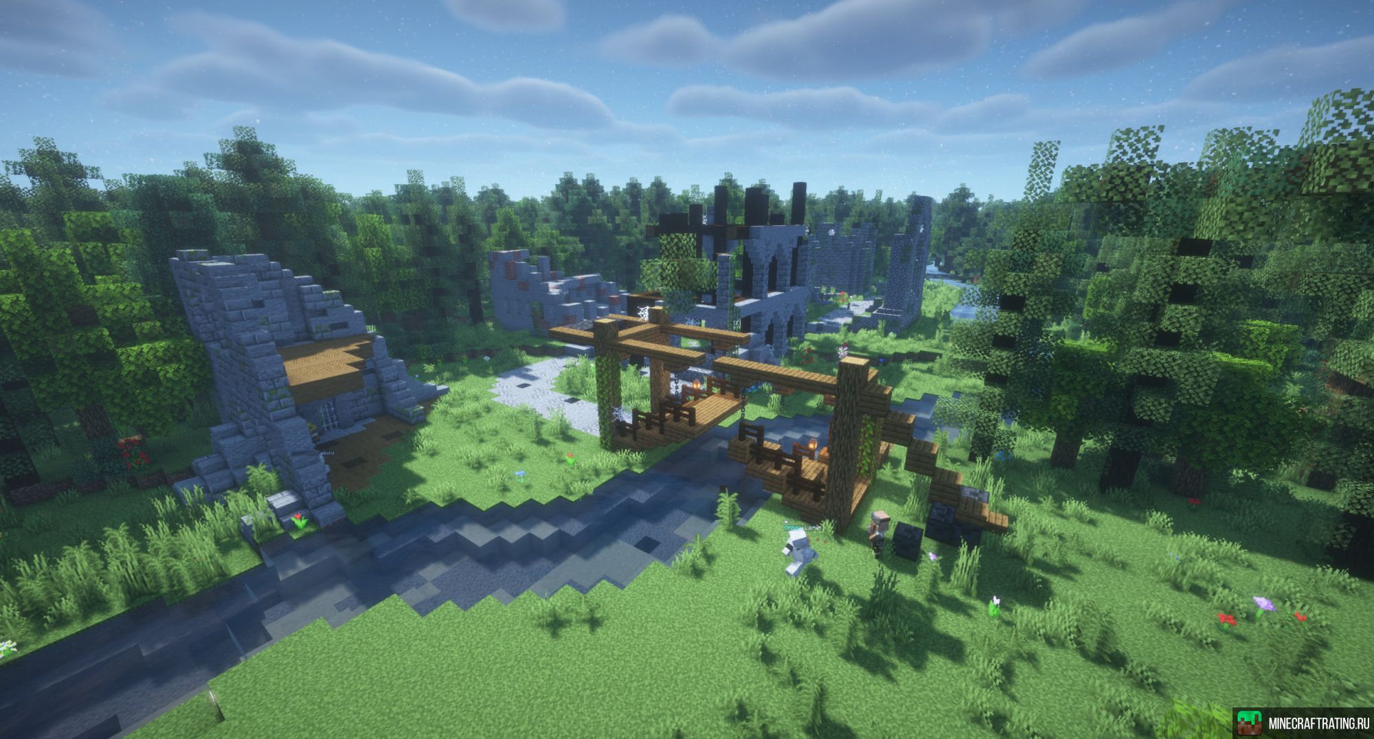 Скриншот DA1 - Strays Of The Story сервер Майнкрафт