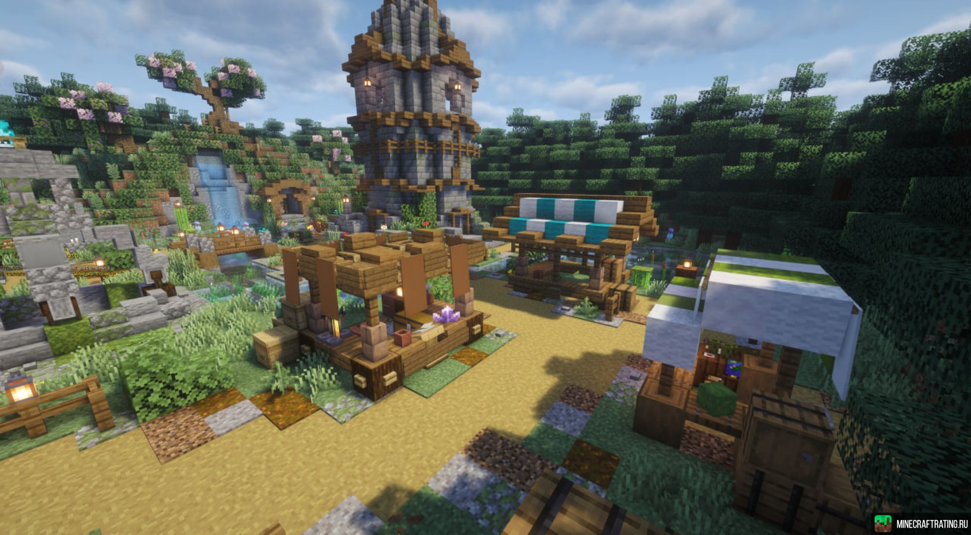 Скриншот MineFlux Vanilla | 1.21.11 без вайпов и приватов сервер Майнкрафт