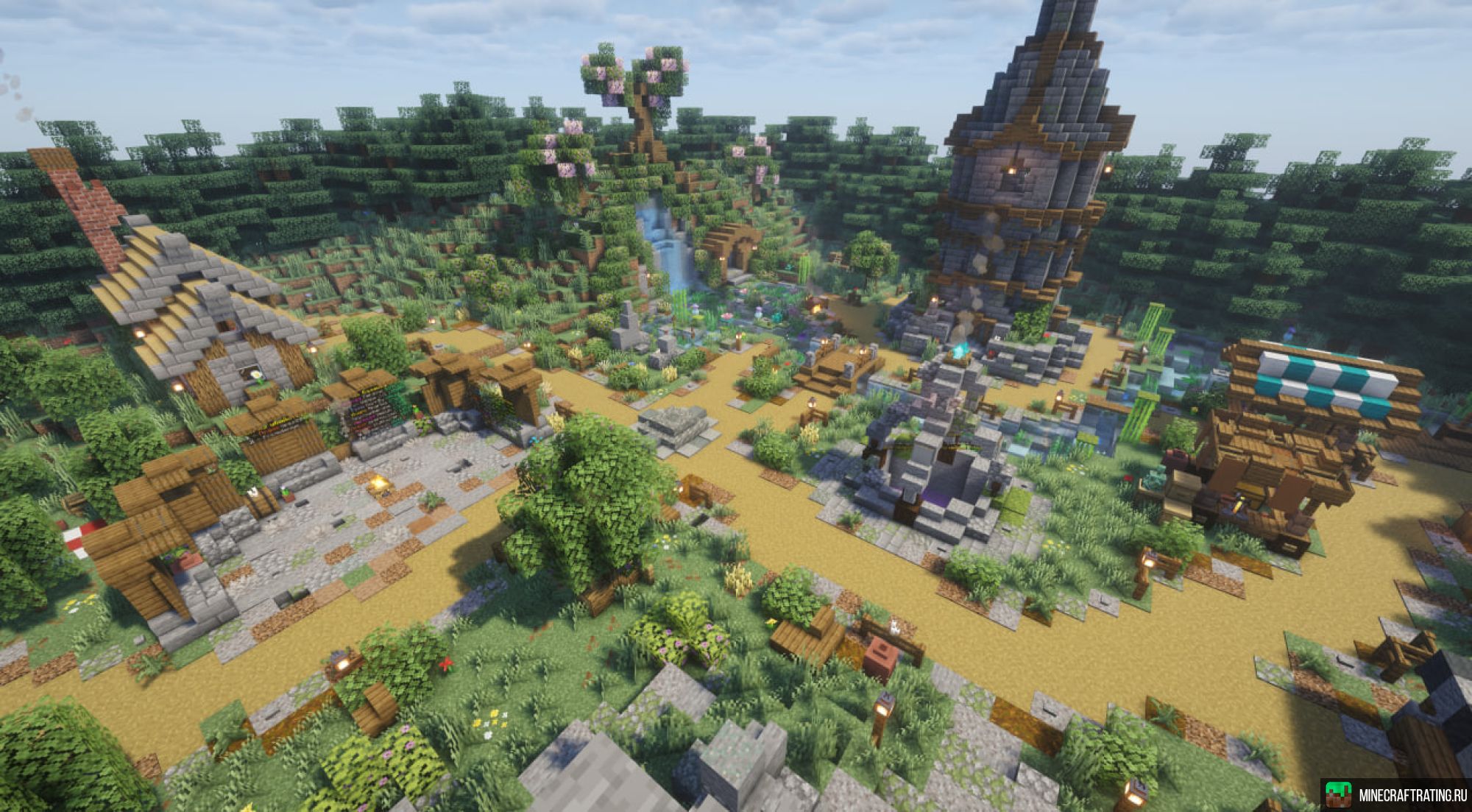 Скриншот MineFlux Vanilla | 1.21.11 без вайпов и приватов сервер Майнкрафт