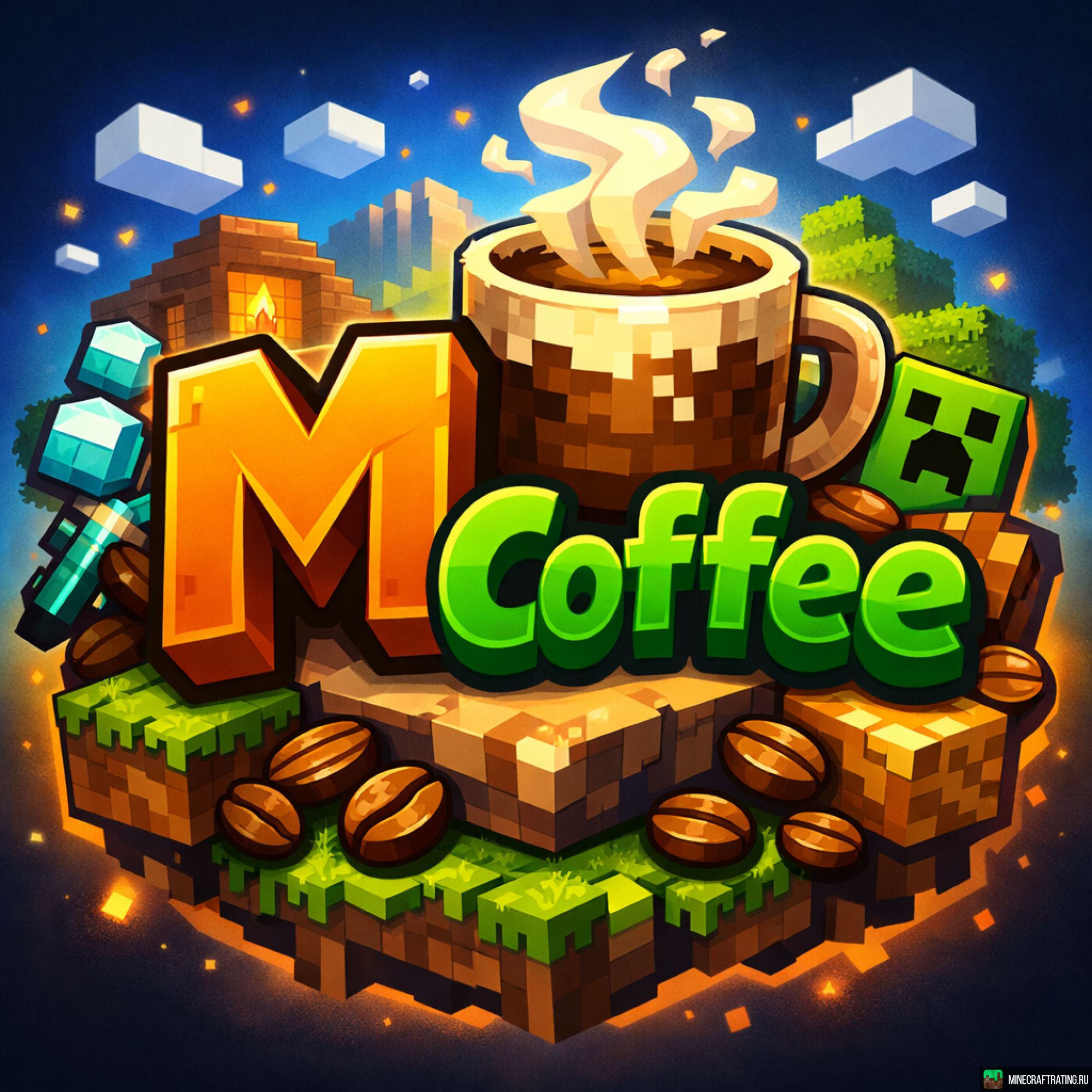 Скриншот MCoffee сервер Майнкрафт