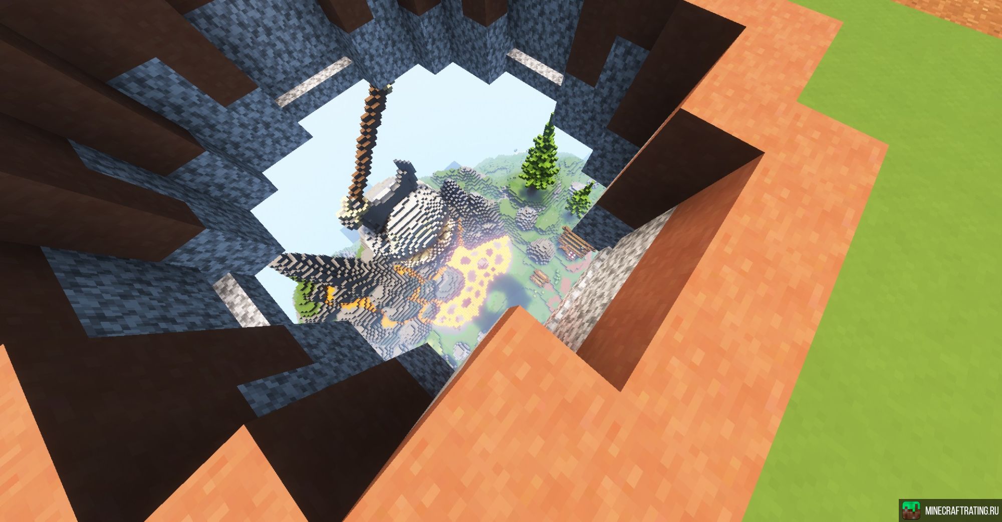 Скриншот --- MineGame --- сервер Майнкрафт