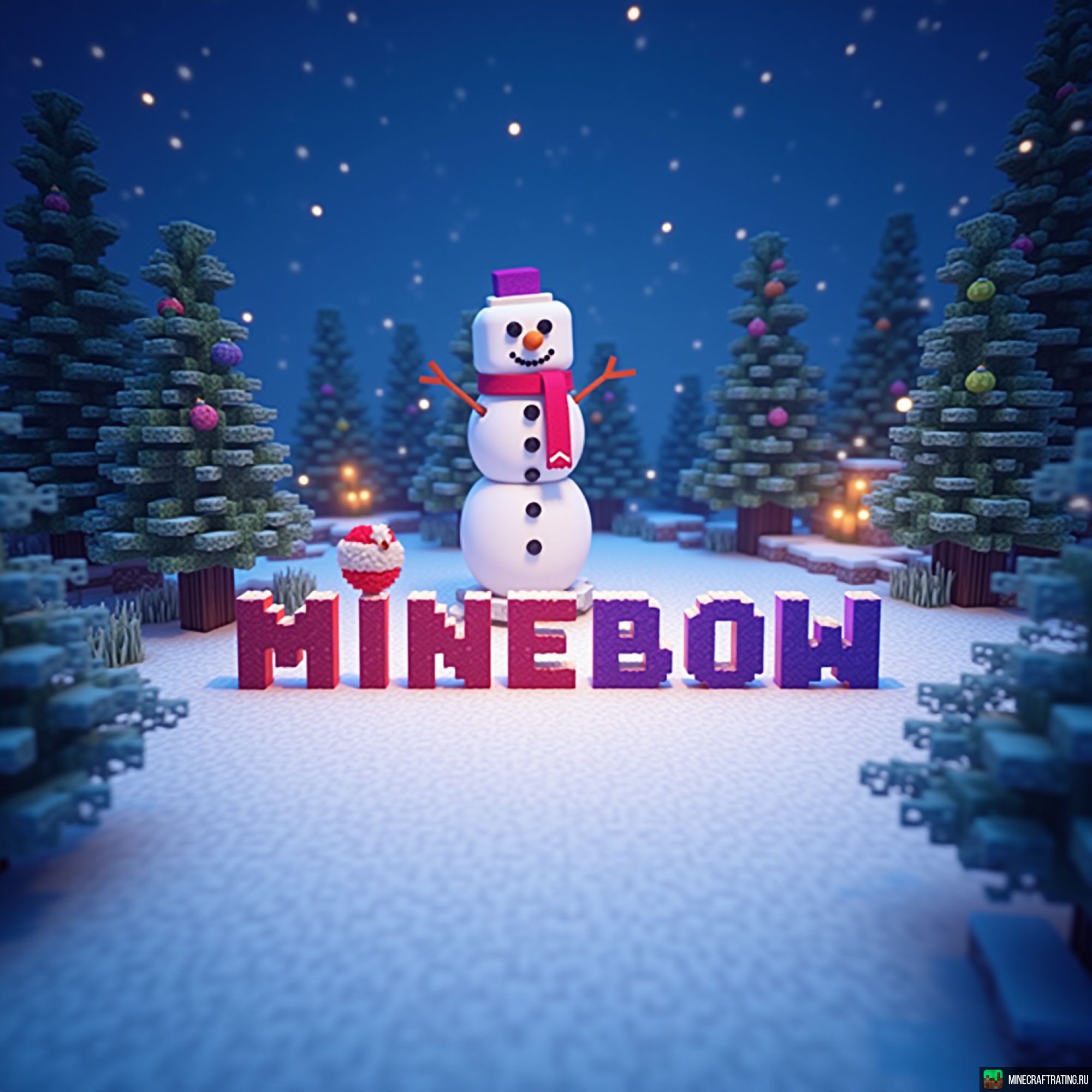 Скриншот MineBow сервер Майнкрафт