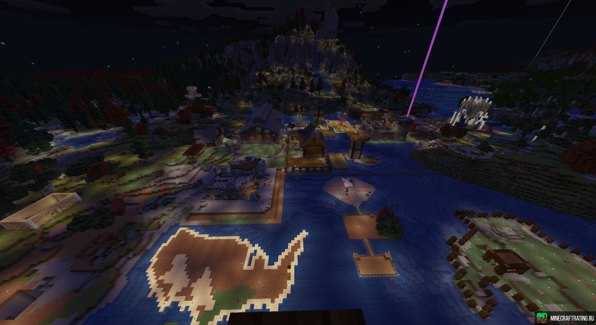 Скриншот Рассвет Без приватов, вайпов, донатов! АНАРХИЯ сервер Майнкрафт