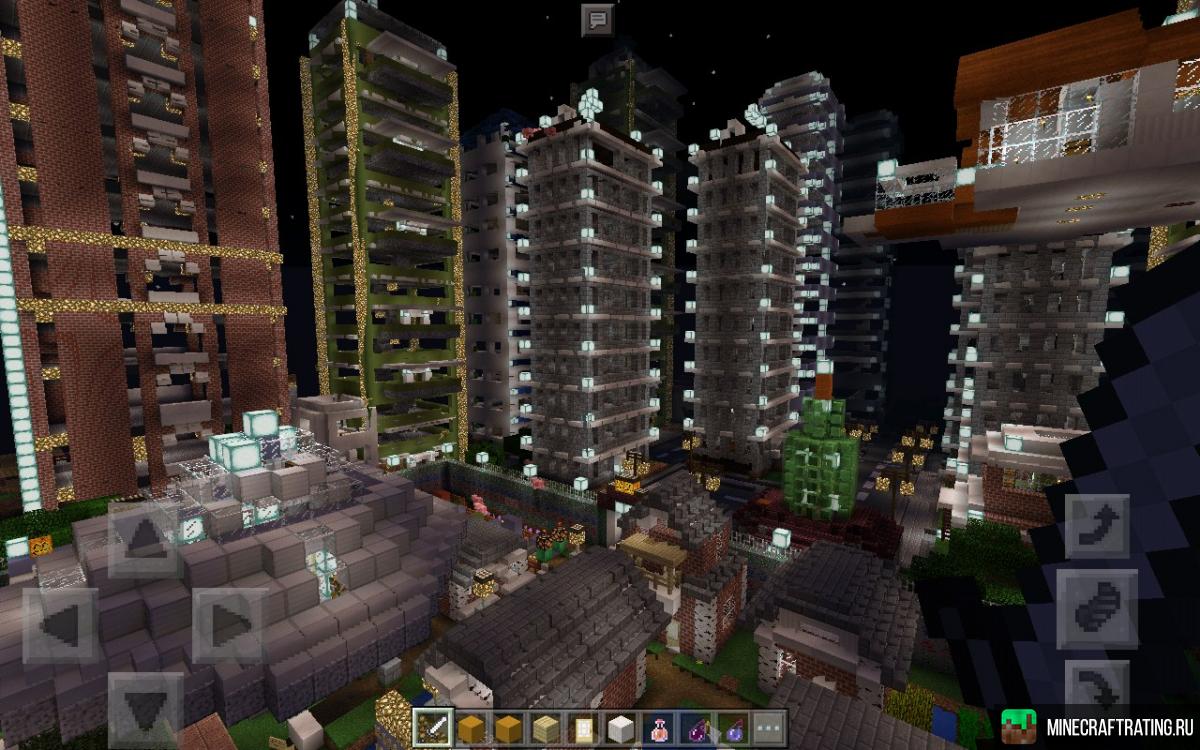 Скриншот Paradise World Combo PE сервер Майнкрафт