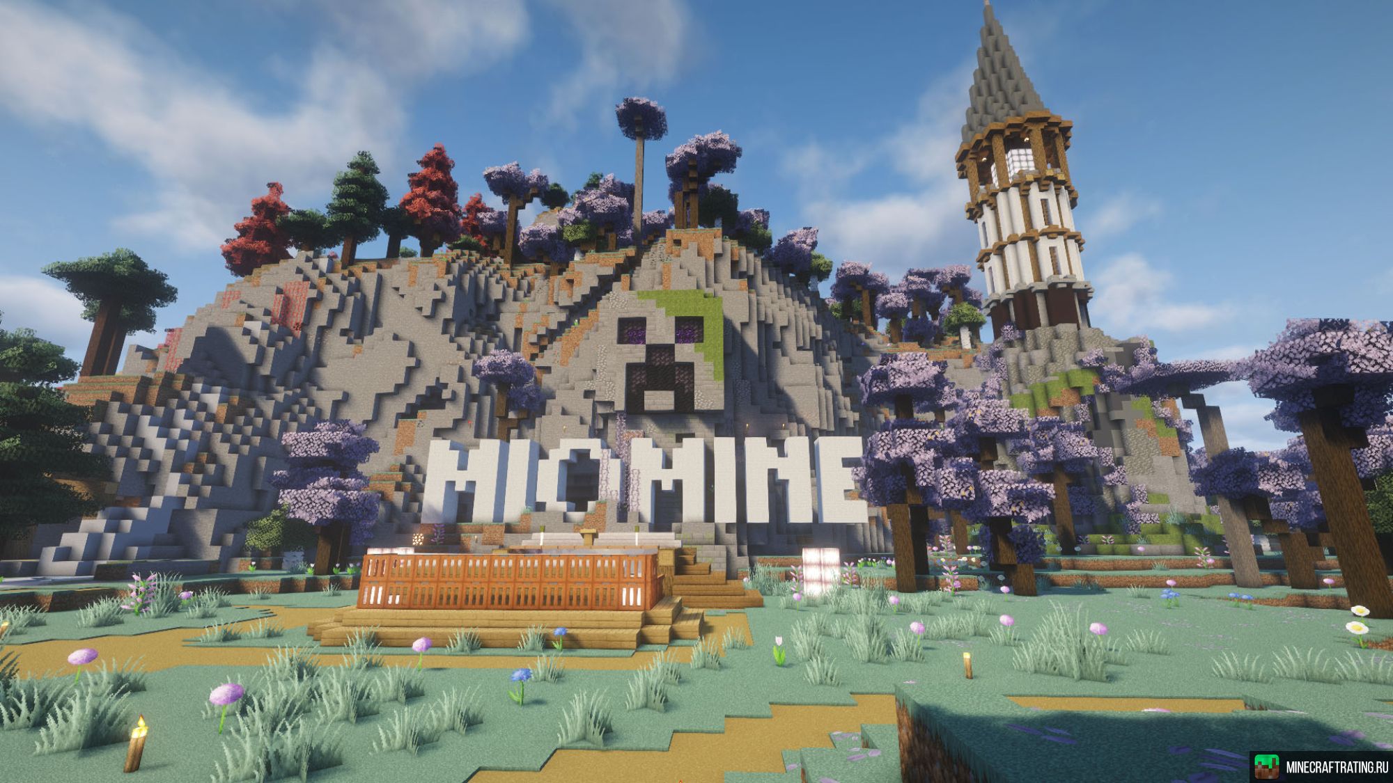 Скриншот MioMine / ВАНИЛЬНОЕ ВЫЖИВАНИЕ сервер Майнкрафт