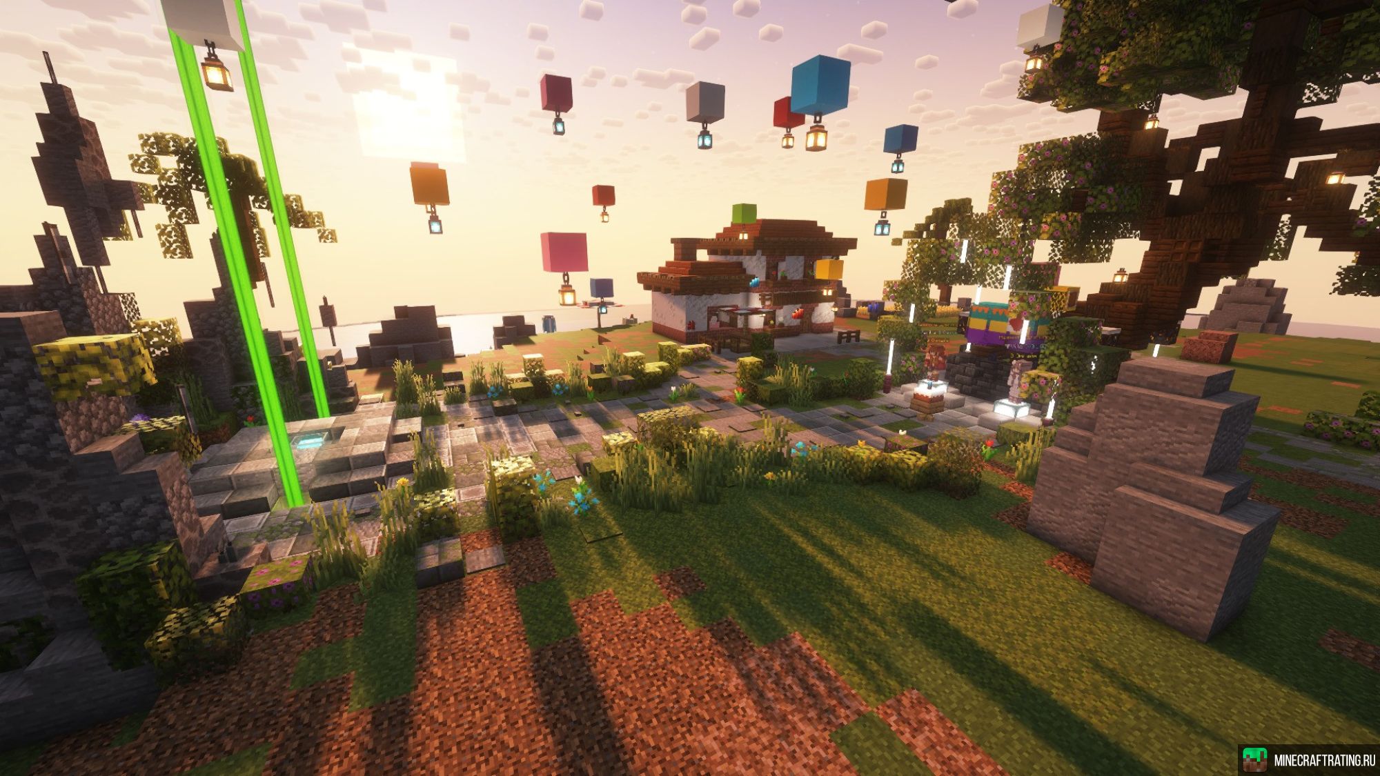 Скриншот 🪐 AlloyWorlds Network 🪐 | сервер Майнкрафт