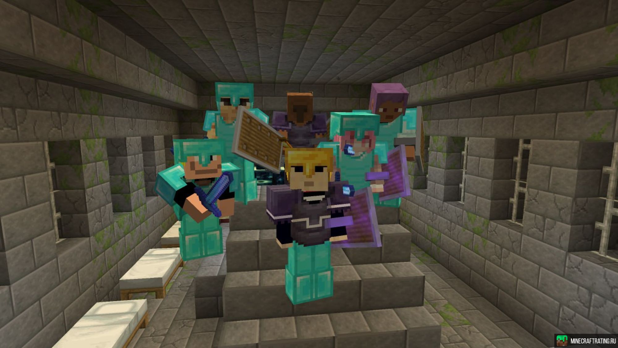 Скриншот КАЧЕСТВЕННЫЙ И ДРУЖНЫЙ - ROLE-PLAY MINETATARLAR сервер Майнкрафт