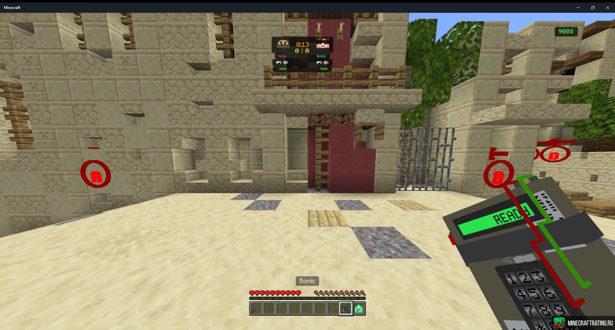 Скриншот Counter-Strike: [Bedrock Edition] сервер Майнкрафт