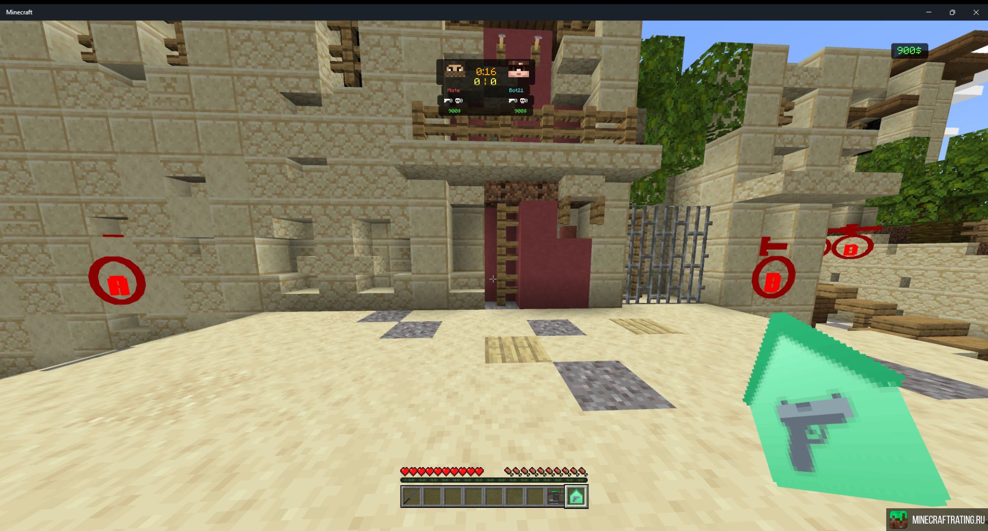 Скриншот Counter-Strike: [Bedrock Edition] сервер Майнкрафт