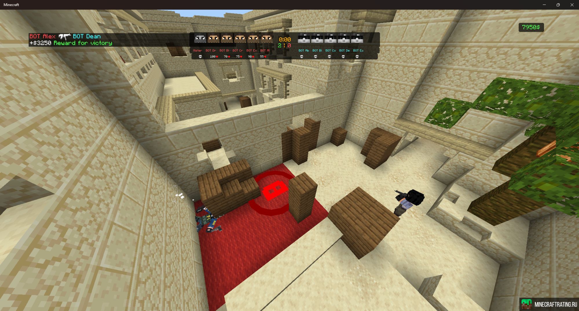 Скриншот Counter-Strike: [Bedrock Edition] сервер Майнкрафт