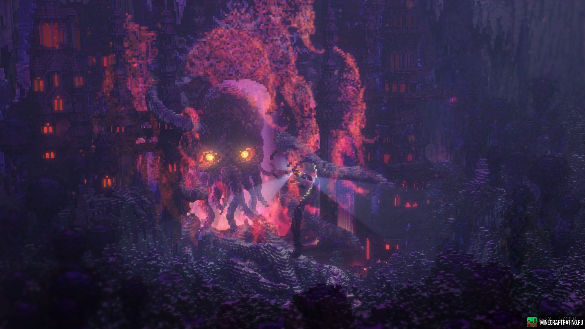 Скриншот 🔥 ВЫЖИВАНИЕ, ОДИНБЛОК, АНАРХИЯ, ПВП 🔥 1.21 сервер Майнкрафт