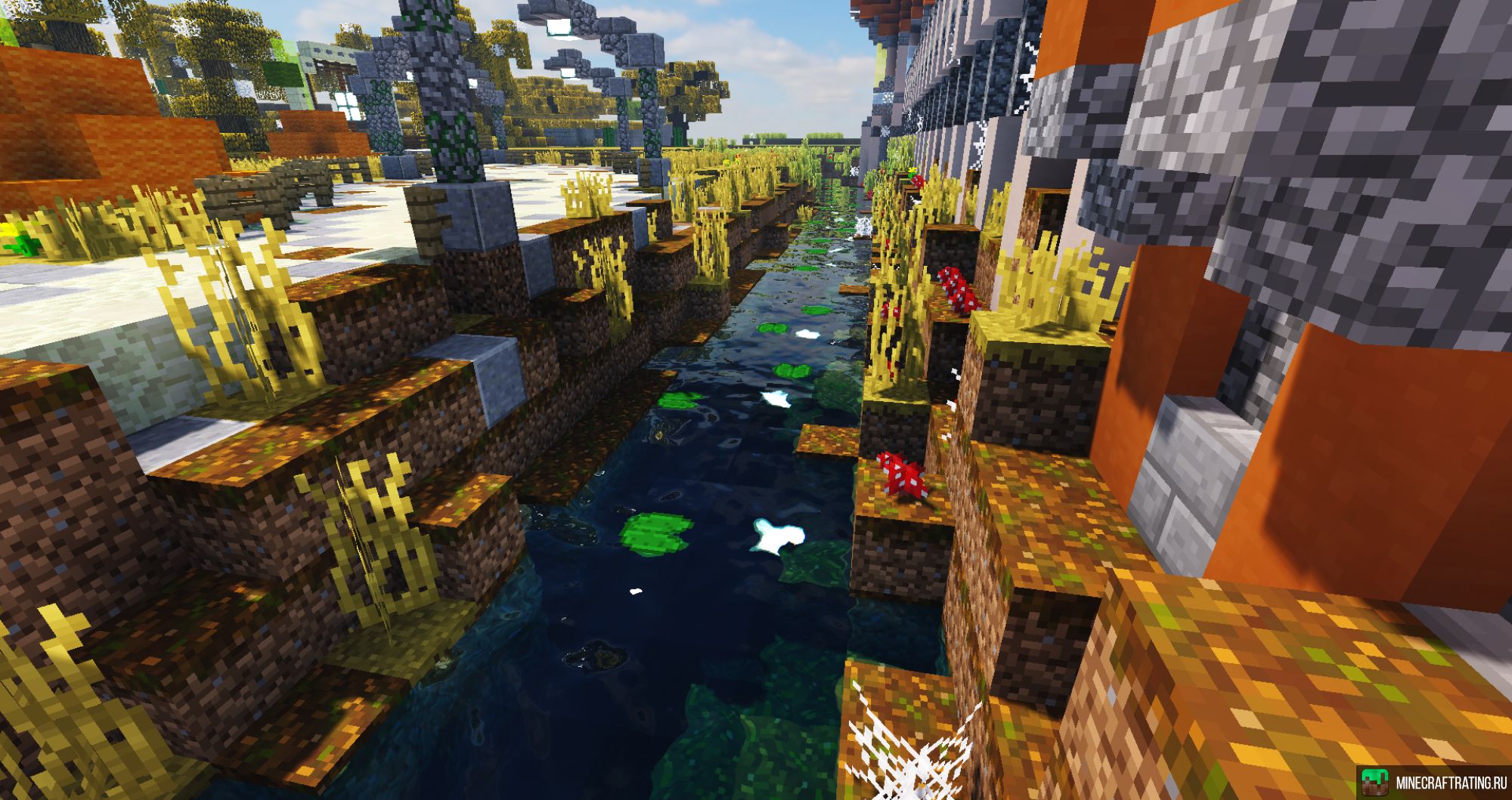 Скриншот ⭐ HAPPYORANGE⭐ Анархия, Выживание, Мини-Игры сервер Майнкрафт