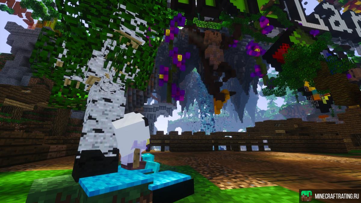 Скриншот Mineland Network 1.8-1.13 / SkyBlock и мини игры сервер Майнкрафт