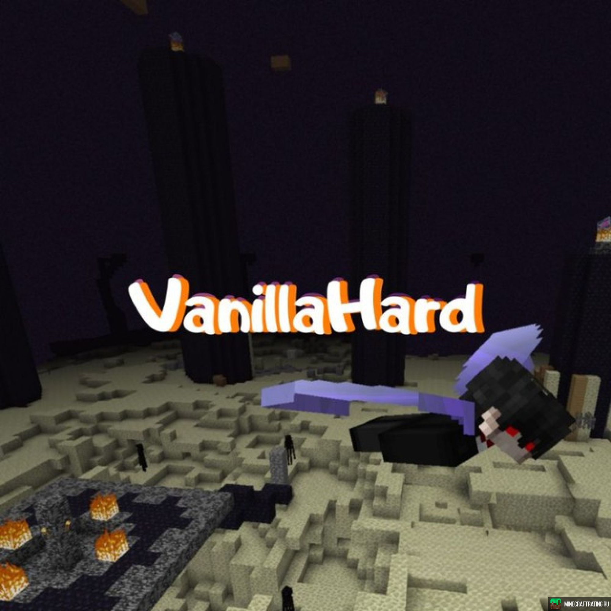 Скриншот VanillaHard / 1.12.2+ / Был ВАЙП! сервер Майнкрафт